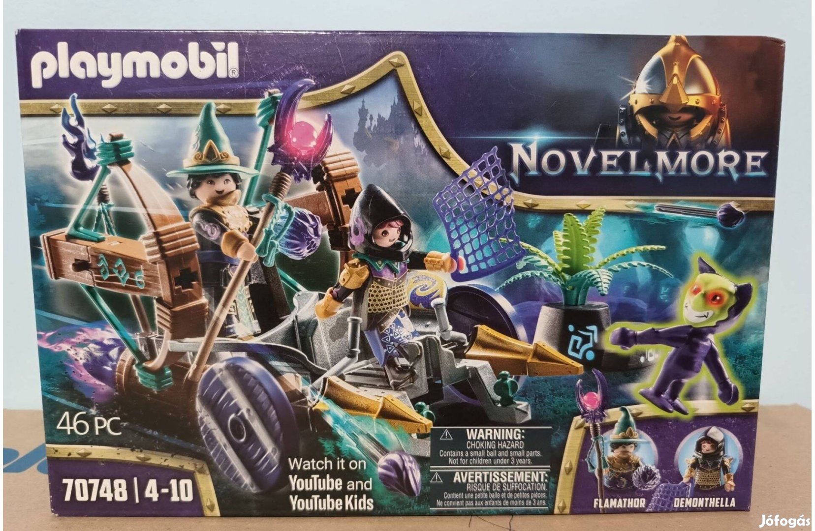 Playmobil Novelmore 70748 Violet Vale - Démonfogó Járgány Új Bontatlan