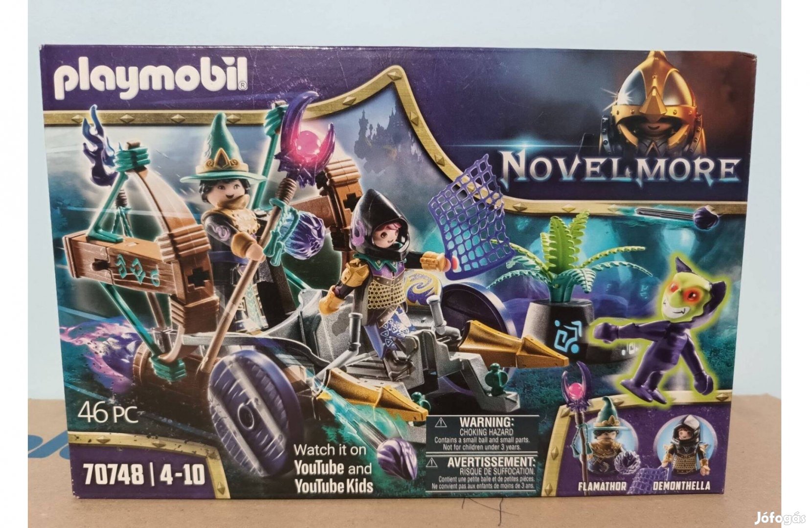 Playmobil Novelmore 70748 Violet Vale - Démonfogó Járgány Új Bontatlan