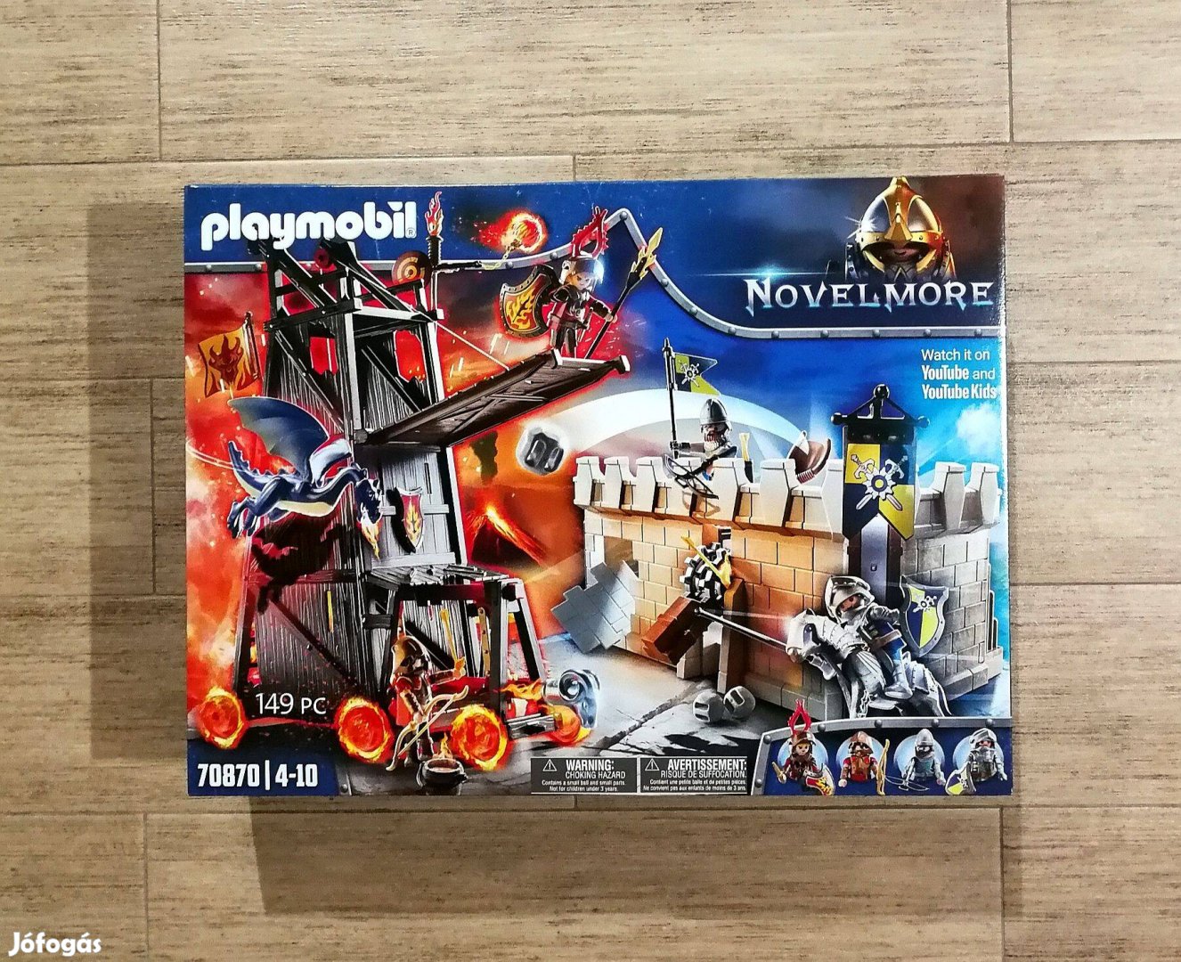 Playmobil Novelmore 70870 Harci torony várfallal Ingyenes kiszállítás!