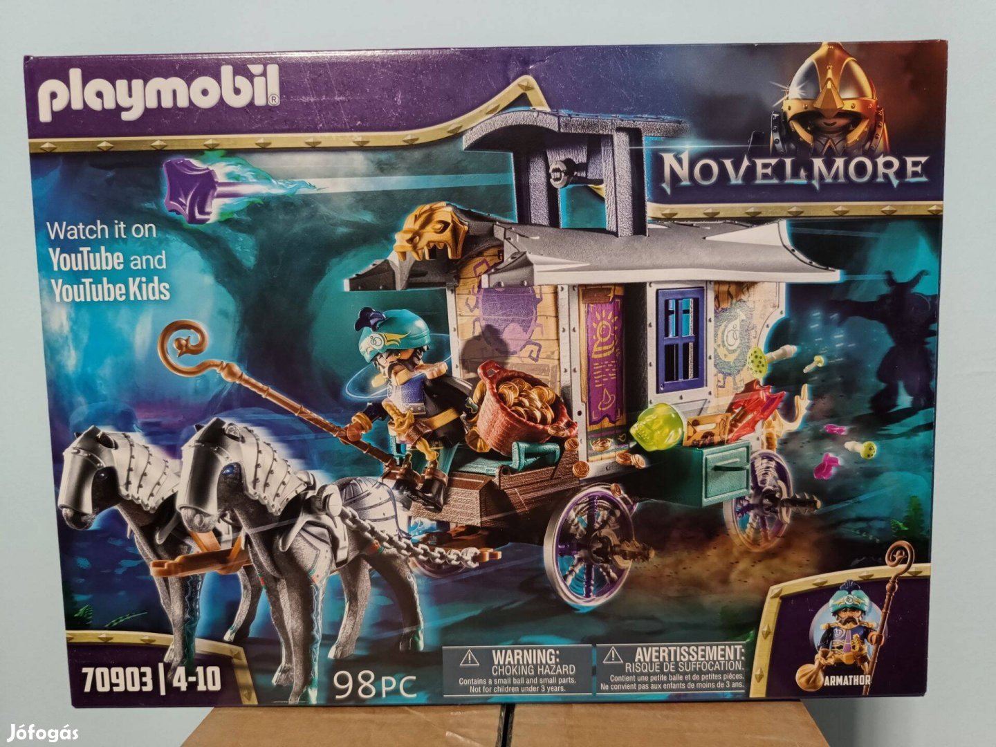 Playmobil Novelmore 70903 A Varázsló Szekere Új Bontatlan