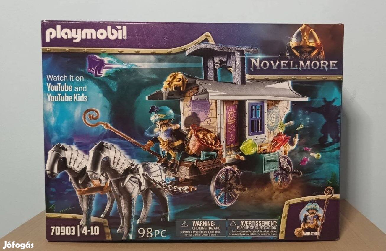 Playmobil Novelmore 70903 A Varázsló Szekere Új Bontatlan