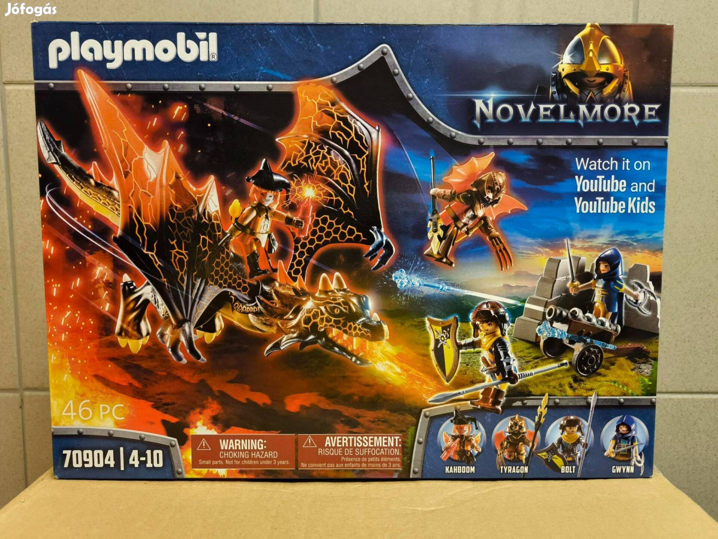 Playmobil Novelmore 70904 A sárkány támadása új, bontatlan