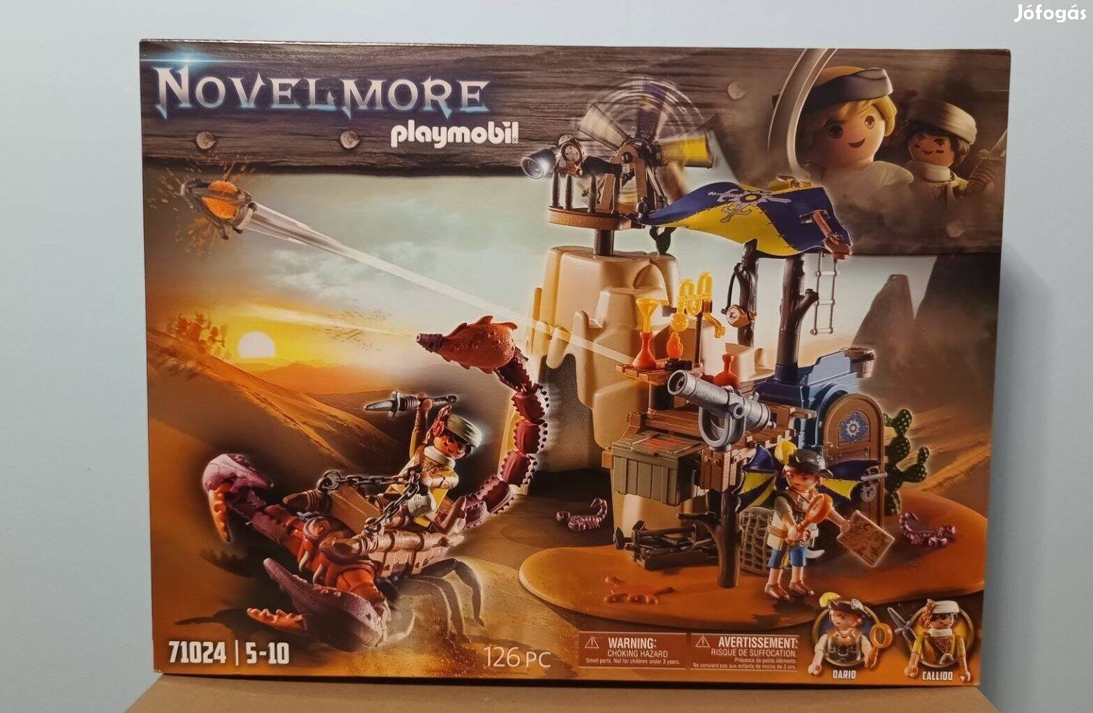 Playmobil Novelmore 71024 Skorpióvadászat Új Ingy. Száll. Bp-en