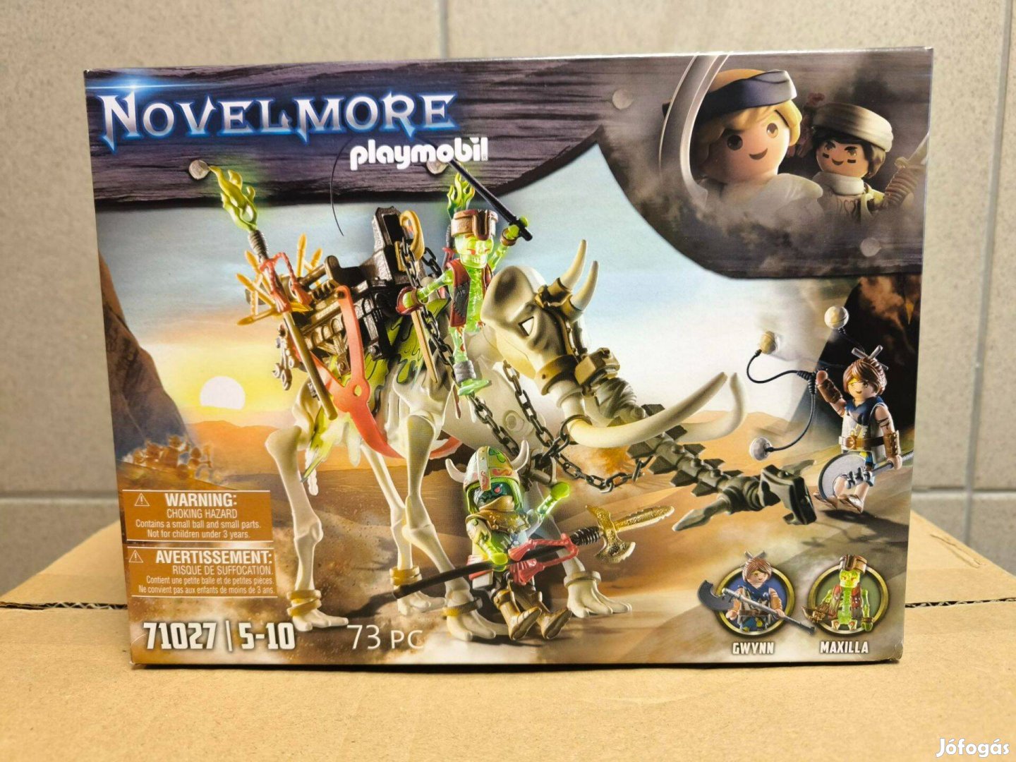 Playmobil Novelmore 71027 Harci mamutcsontváz támadása új, bontatlan