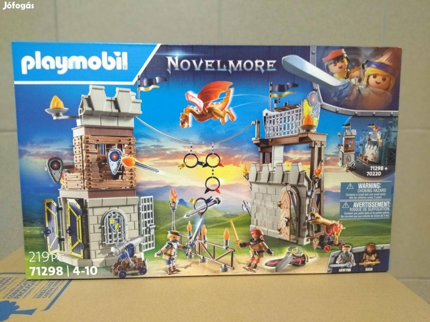 Playmobil Novelmore 71298 Novelmore versus Burnham - foglalva!