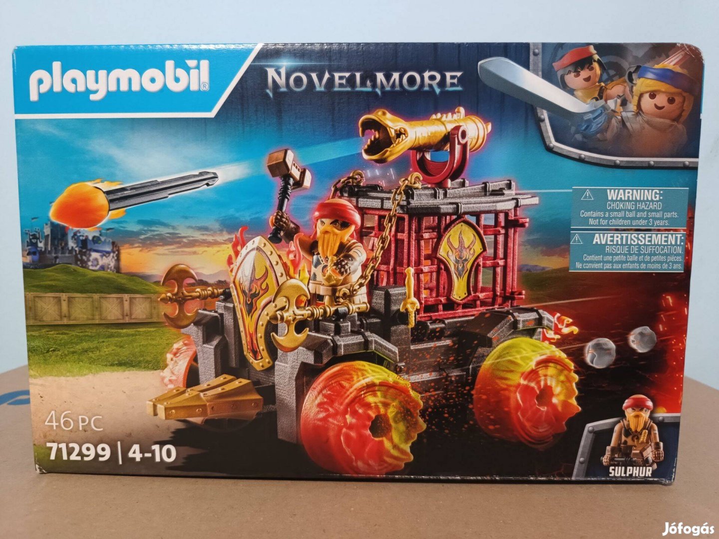 Playmobil Novelmore 71299 Lovagok Harci Kocsija Új Bontatlan