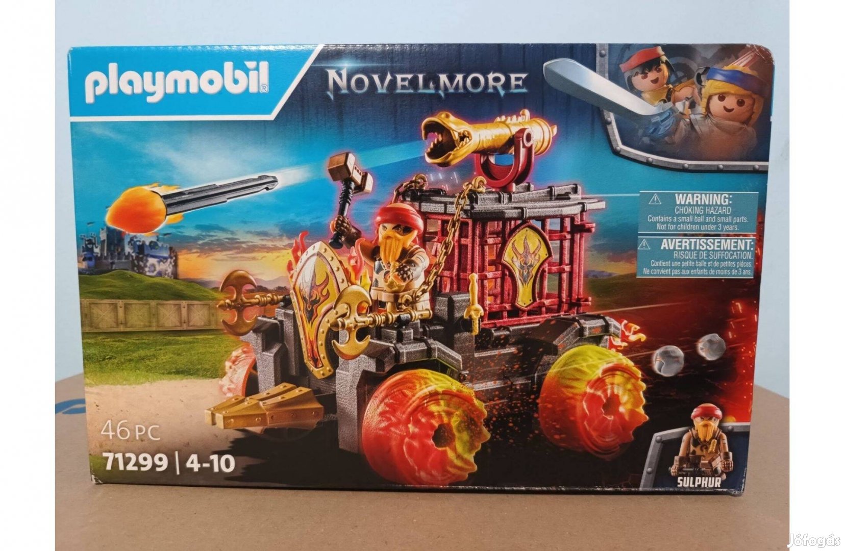 Playmobil Novelmore 71299 Lovagok Harci Kocsija Új Bontatlan