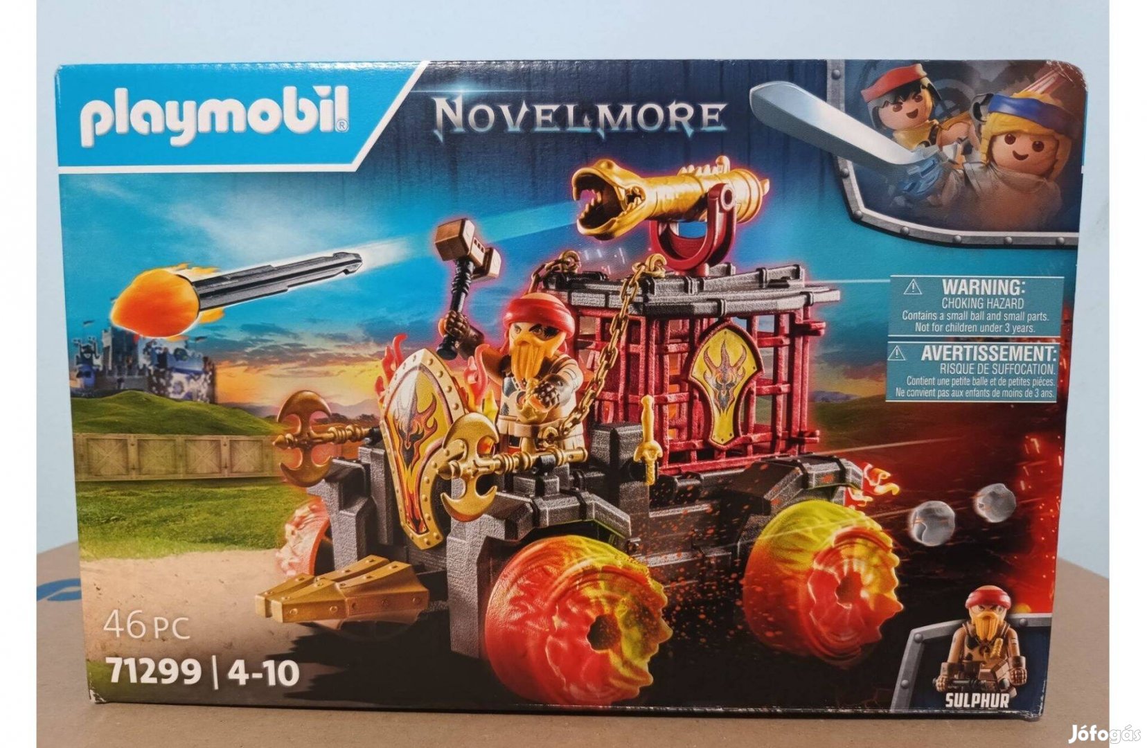 Playmobil Novelmore 71299 Lovagok Harci Kocsija Új Bontatlan