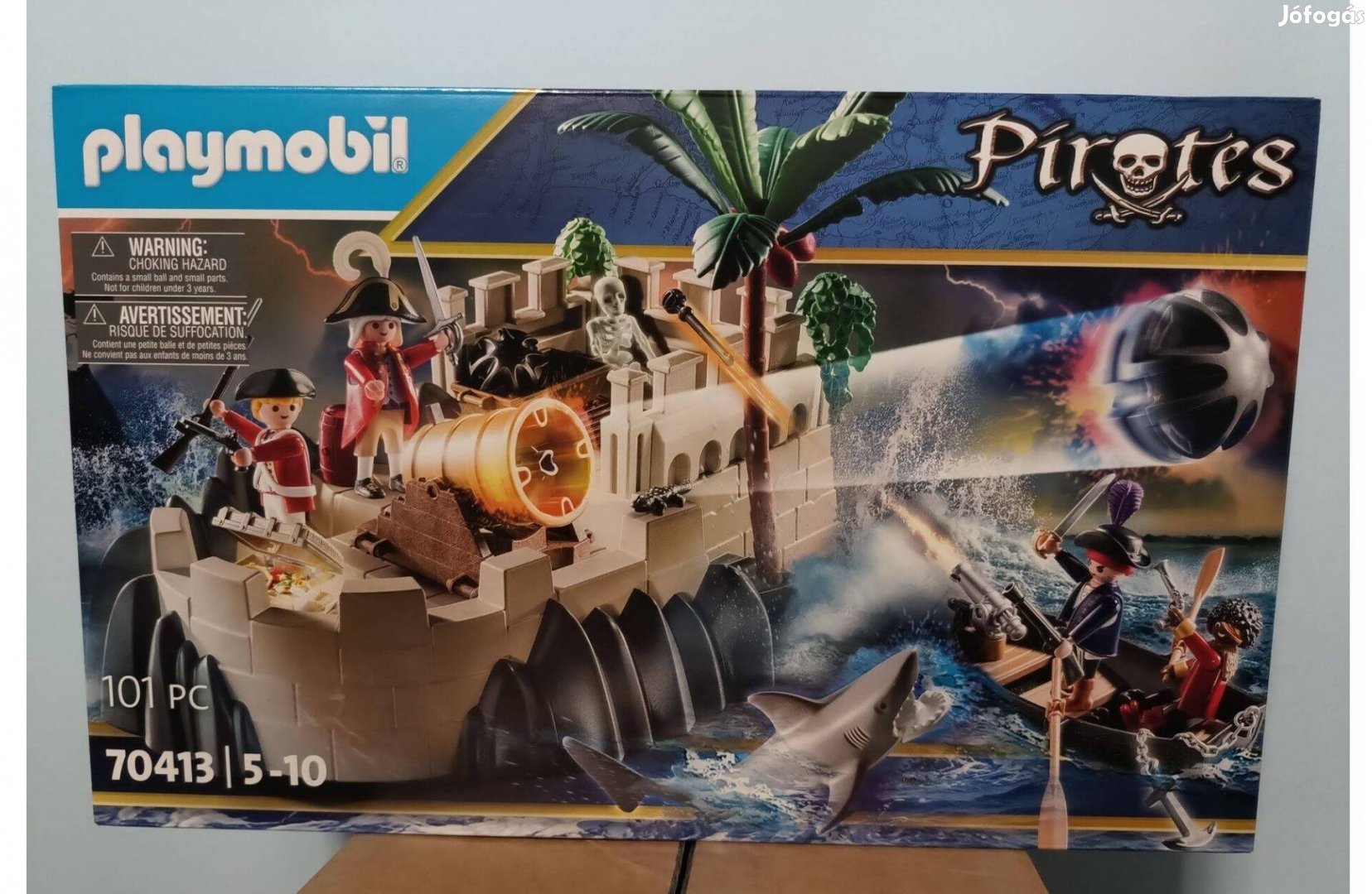 Playmobil Pirates 70413 Vörös Kabátos Katonák Erődje Új Bontatlan