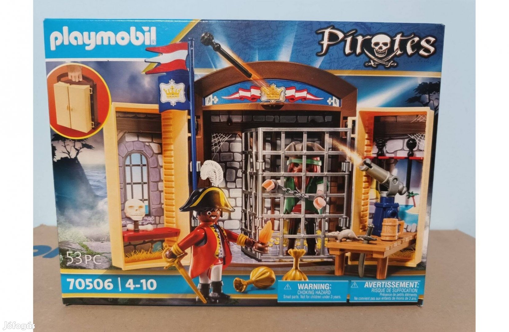 Playmobil Pirates 70506 Kalózok Játékdoboz Új Bontatlan