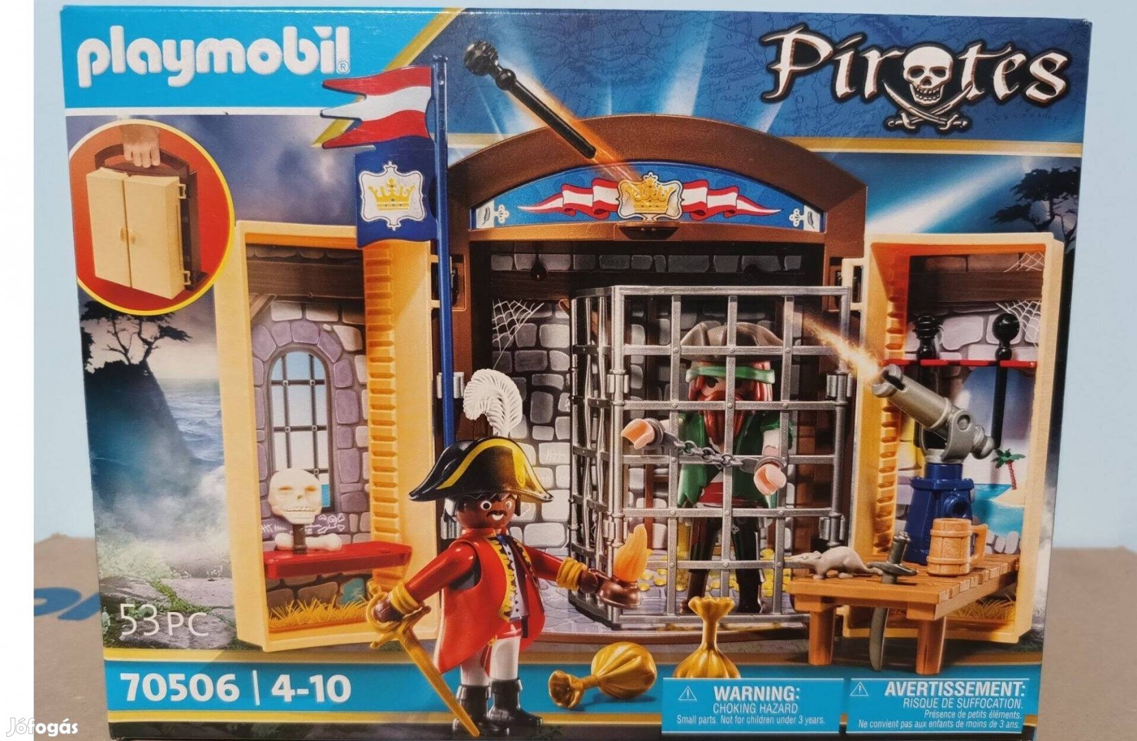Playmobil Pirates 70506 Kalózok Játékdoboz Új Bontatlan