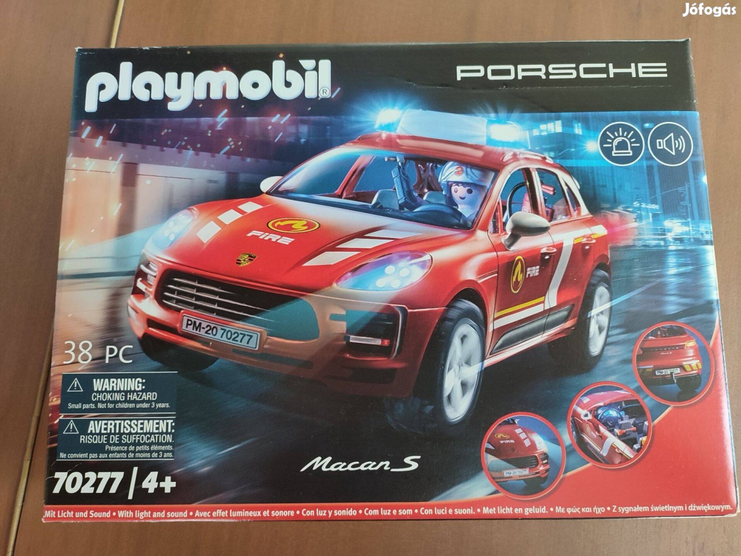 Playmobil Porsche Macan S 70277 - új, bontatlan