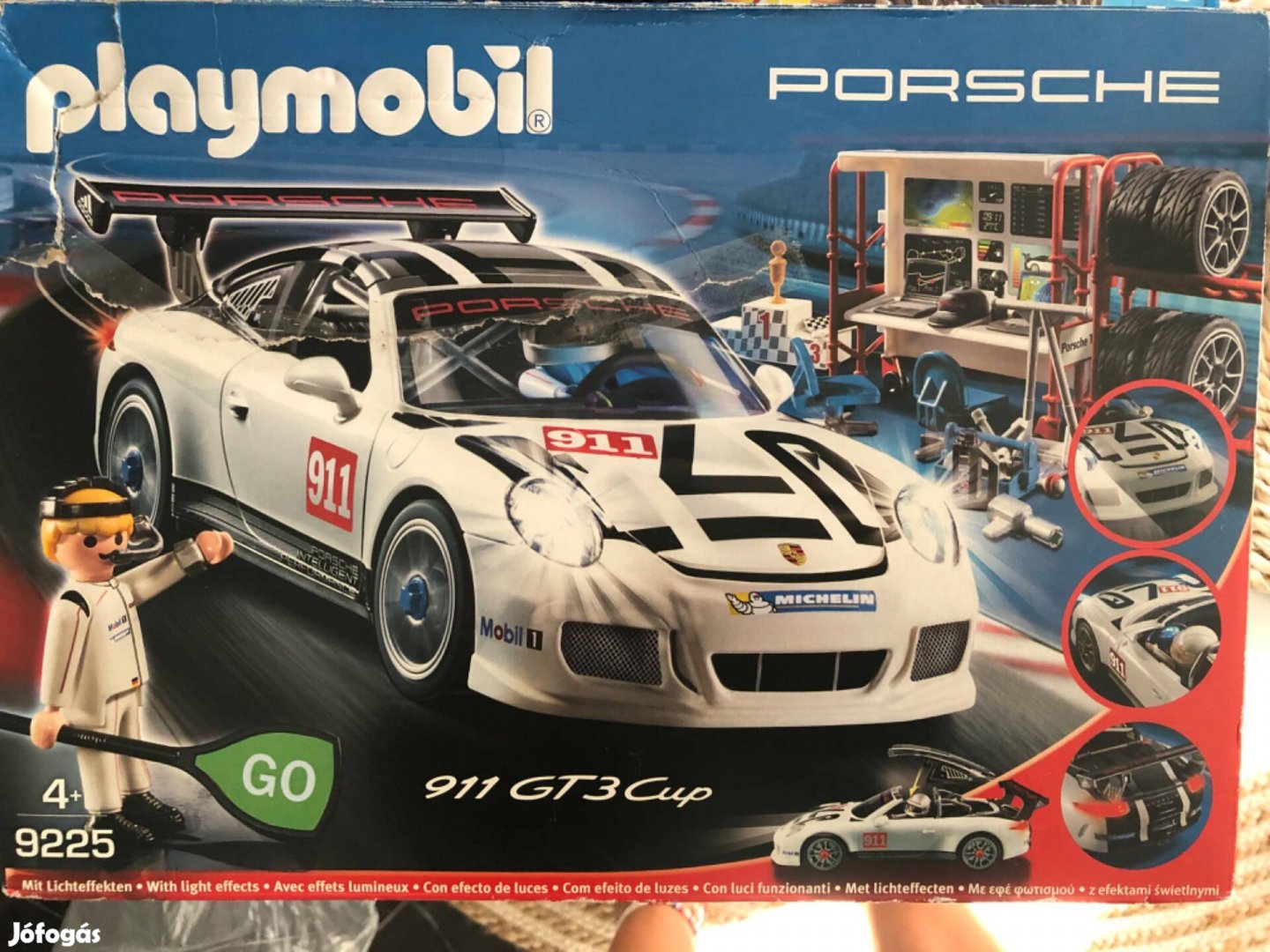 Playmobil Porsche autó