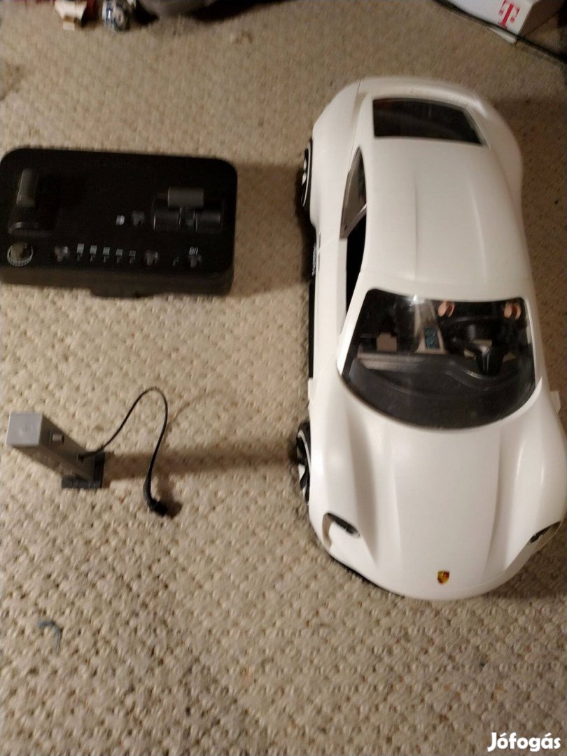 Playmobil Porsche taycan távirányítós elektromos autó