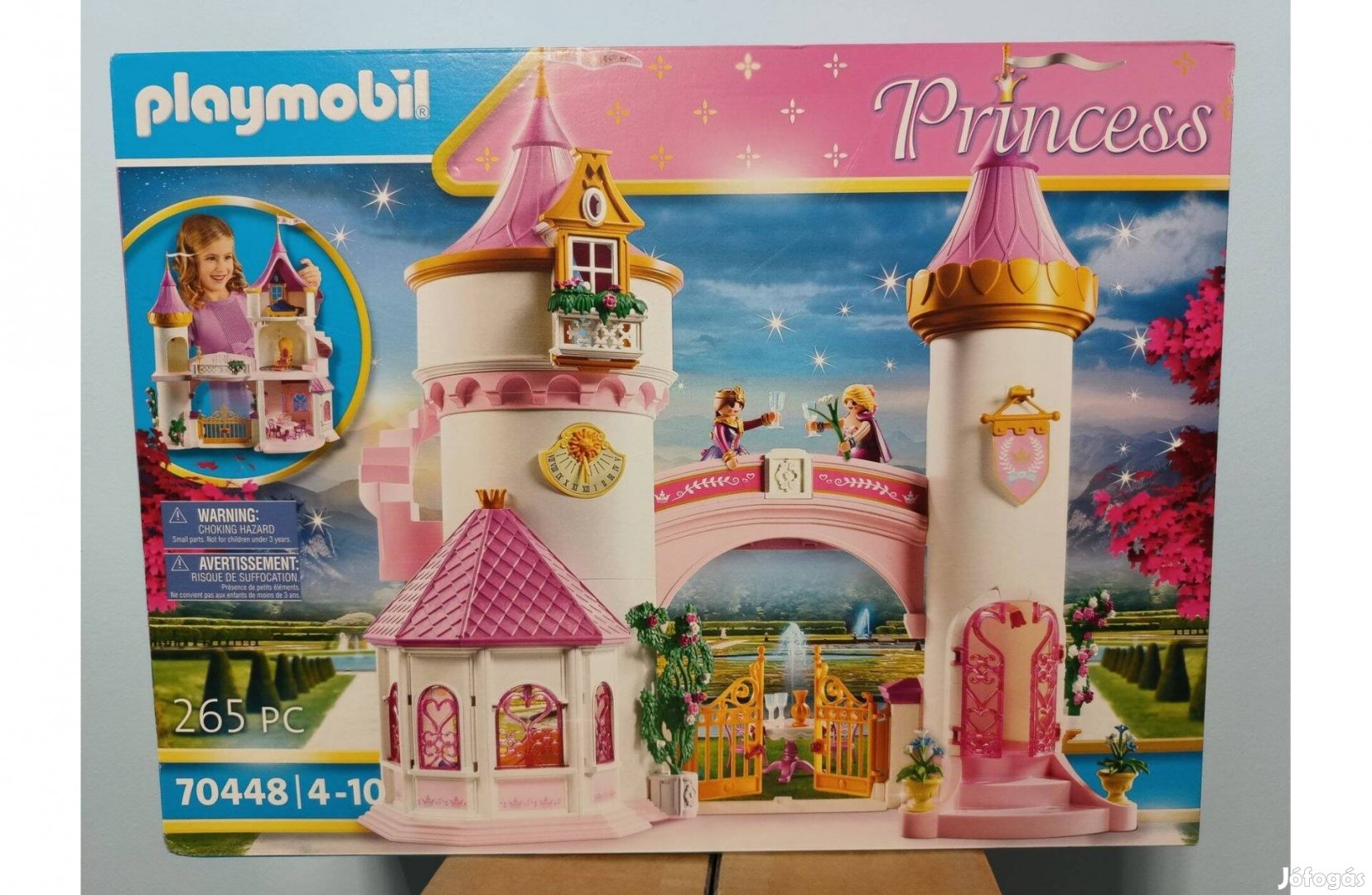 Playmobil Princess 70448 Hercegnő Palota Új Bontatlan Ingy. Száll Bpen