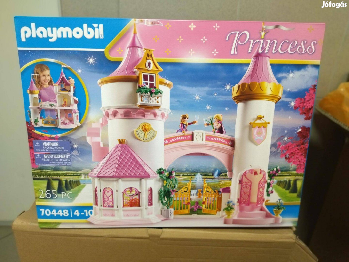 Playmobil Princess 70448 Hercegnő kastély új, bontatlan