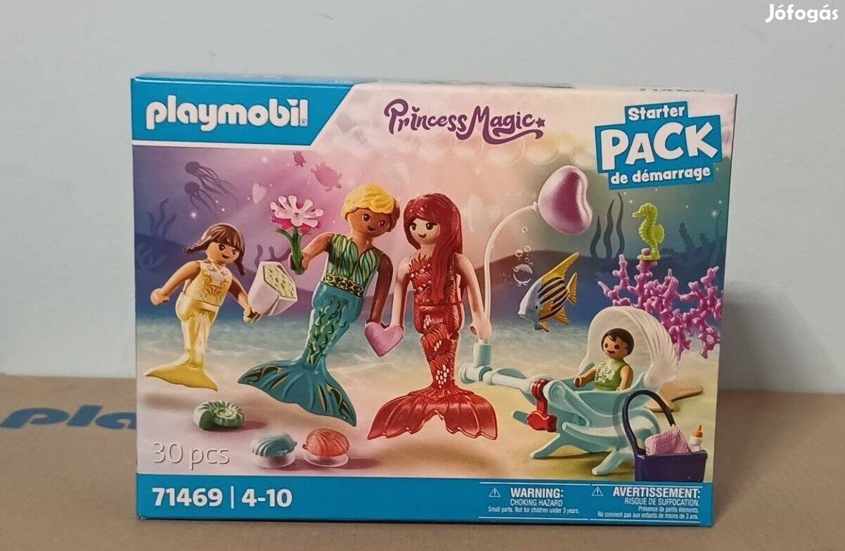 Playmobil Princess Magic 71469 Sellőcsalád Új Bontatlan