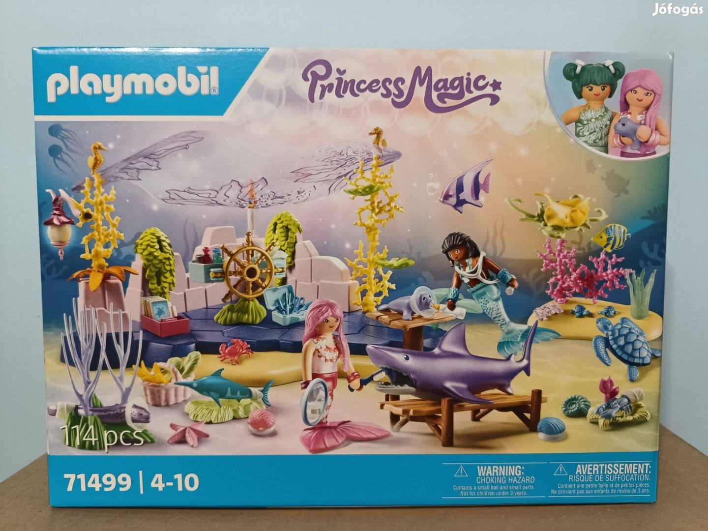 Playmobil Princess Magic 71499 Sellők Tengeri Állatgondozás Új