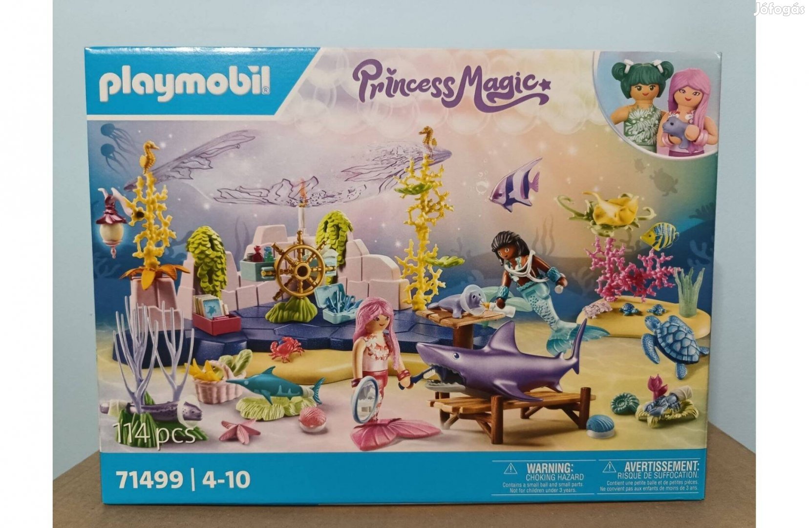 Playmobil Princess Magic 71499 Sellők Tengeri Állatgondozás Új