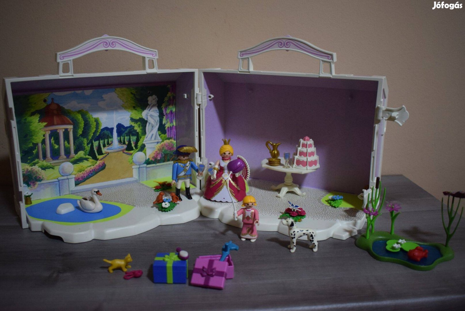 Playmobil Princess születésnapi mulatság hordozható bőröndben (5359)