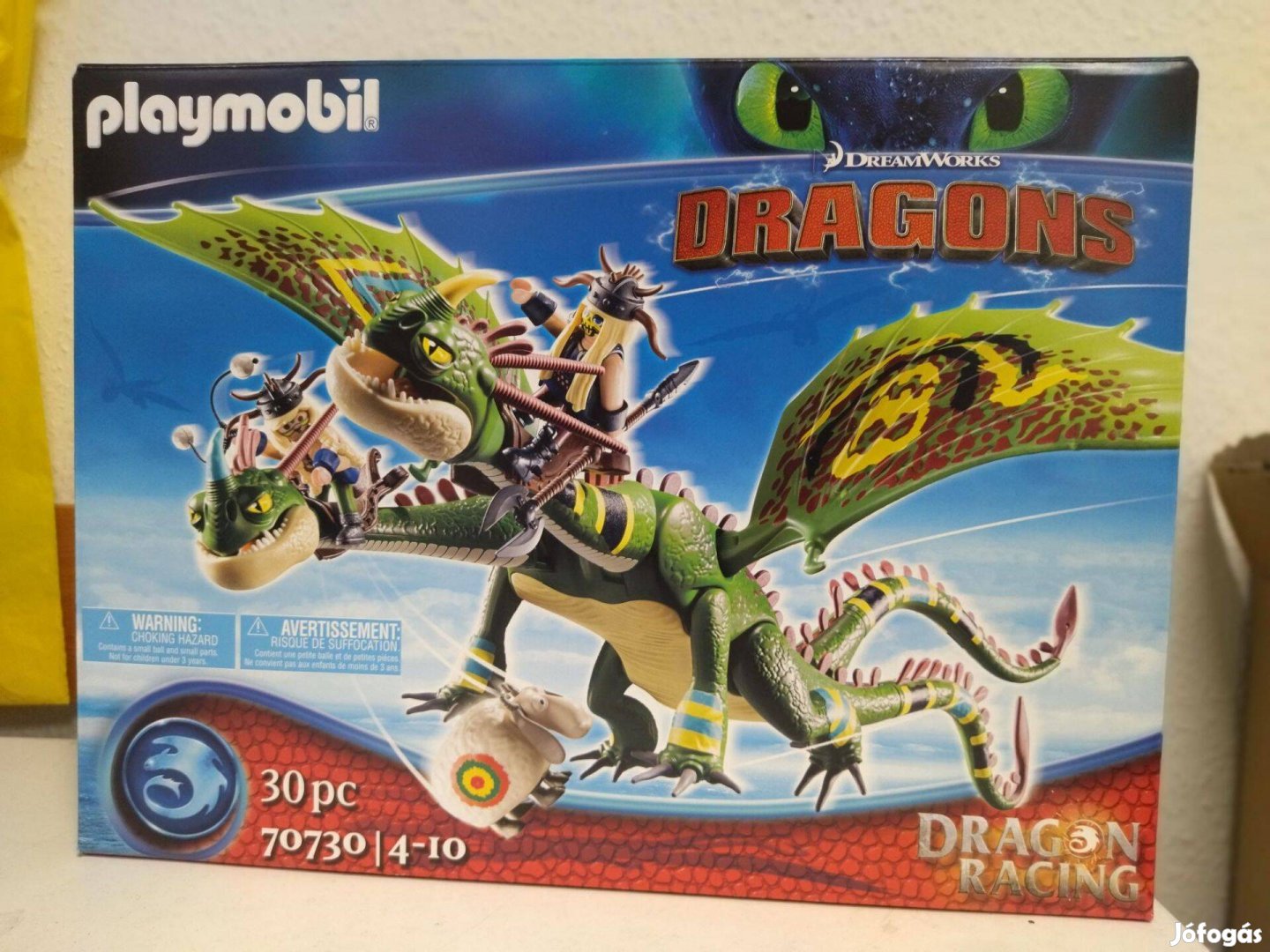 Playmobil Sárkány 70730 Kőfej és Fafej Töffel Böffel új, bontatlan