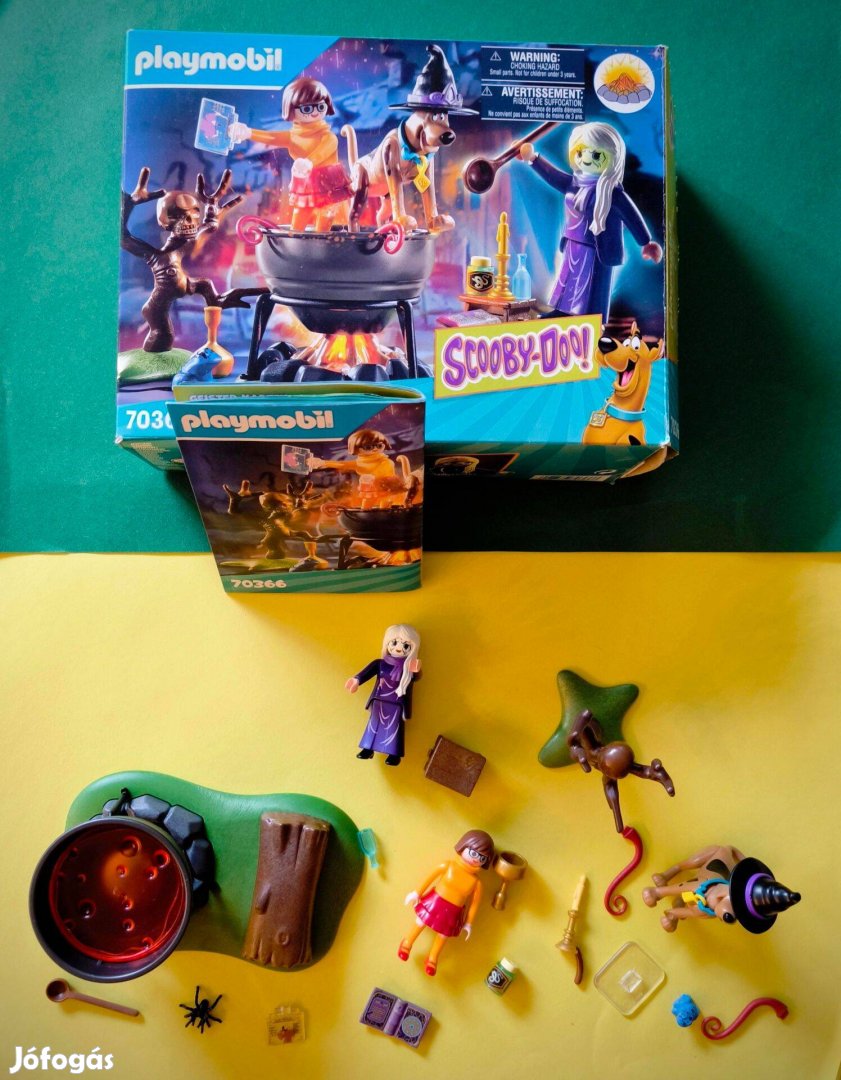 Playmobil Scooby Doo 70366 Kaland a boszorkányüstben