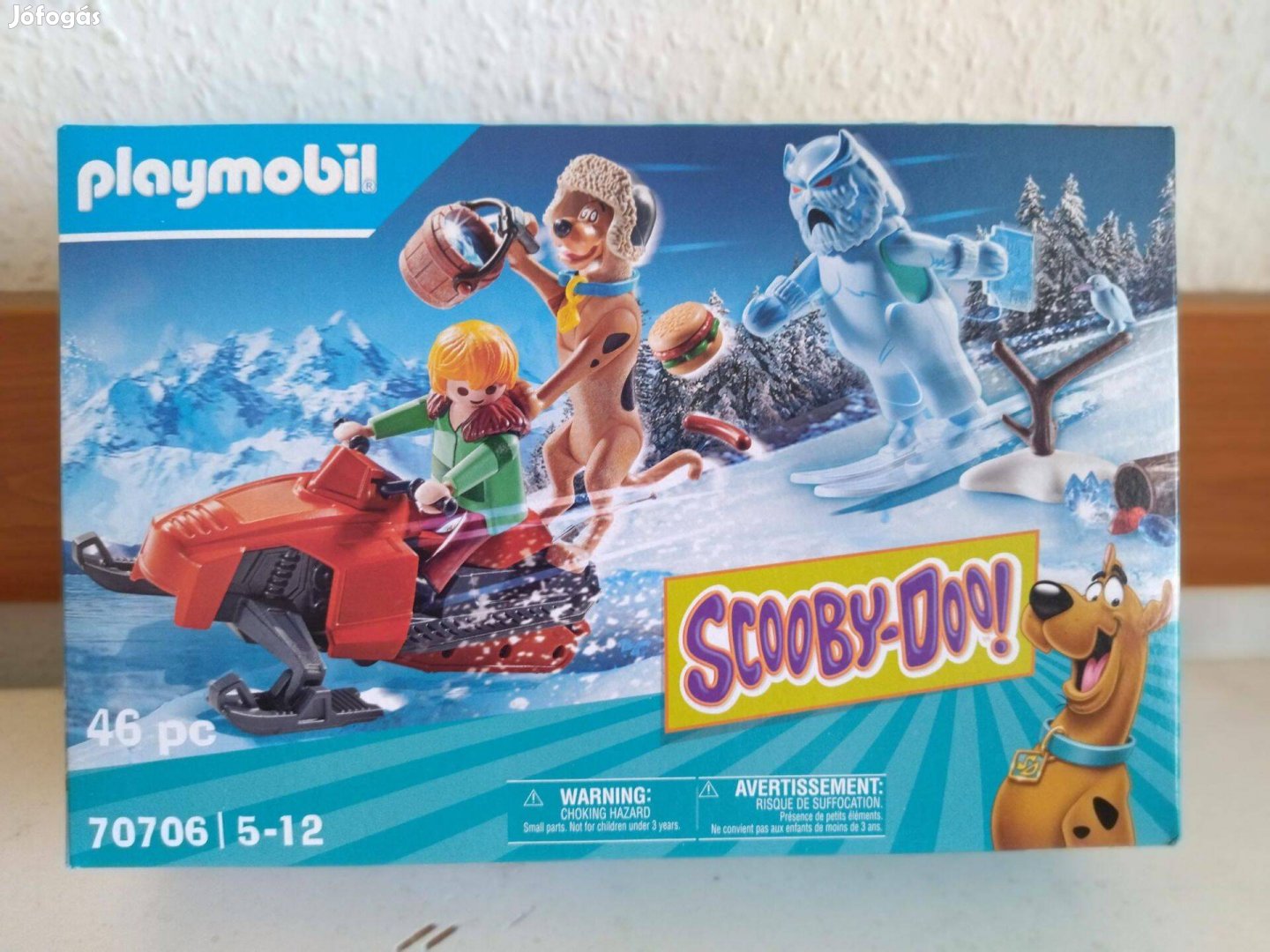 Playmobil Scooby Doo 70706 A Hószellem-kaland új, bontatlan