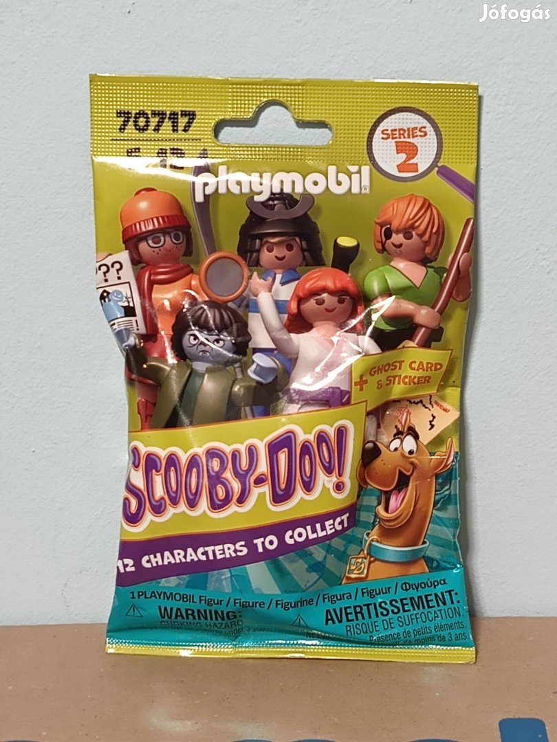 Playmobil Scooby Doo 70717 Meglepetés Figura Új Bontatlan