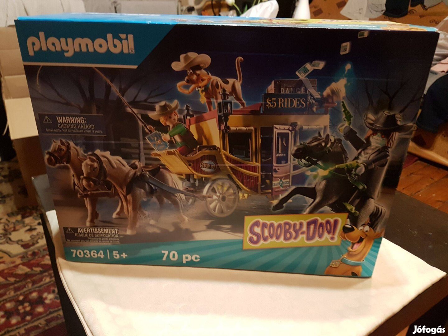 Playmobil Scooby-Doo - Kaland a vadnyugaton (70364) Bontatlan csomagol