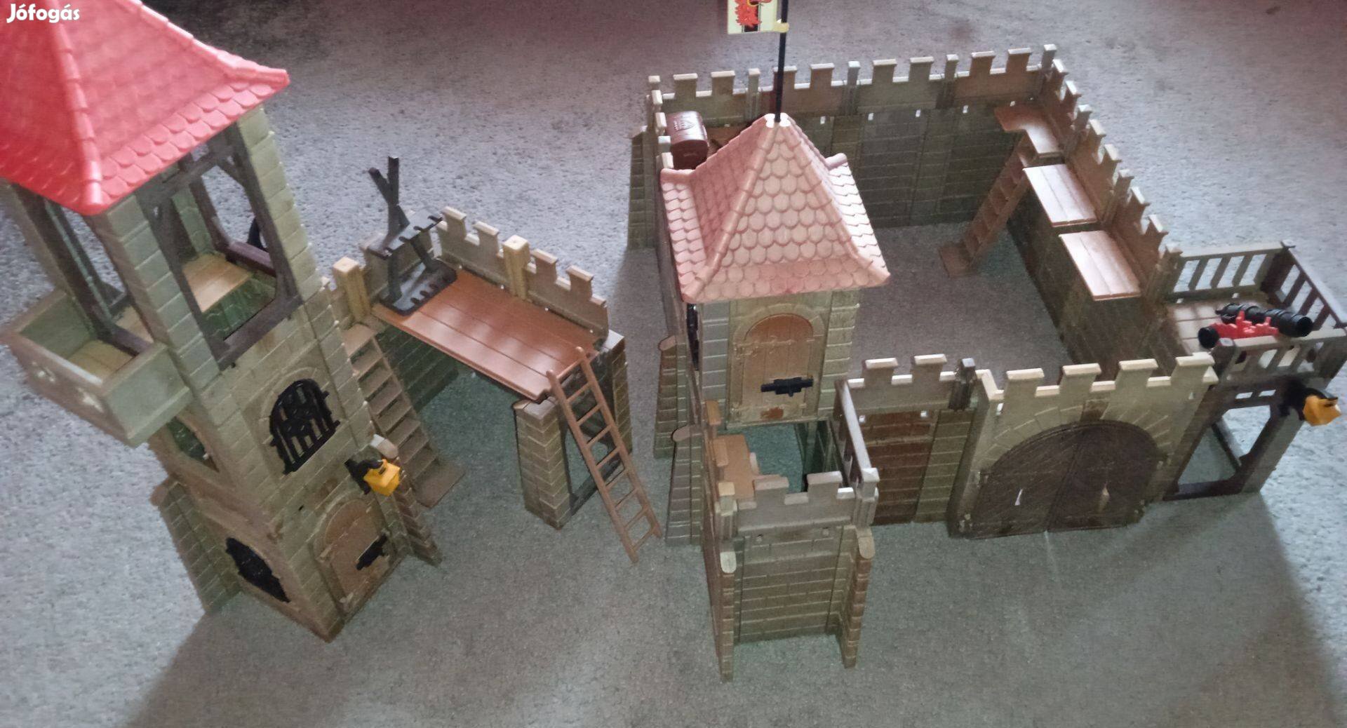 Playmobil Small Castle, Tower, Knights Castle nagy vár, és fogadó