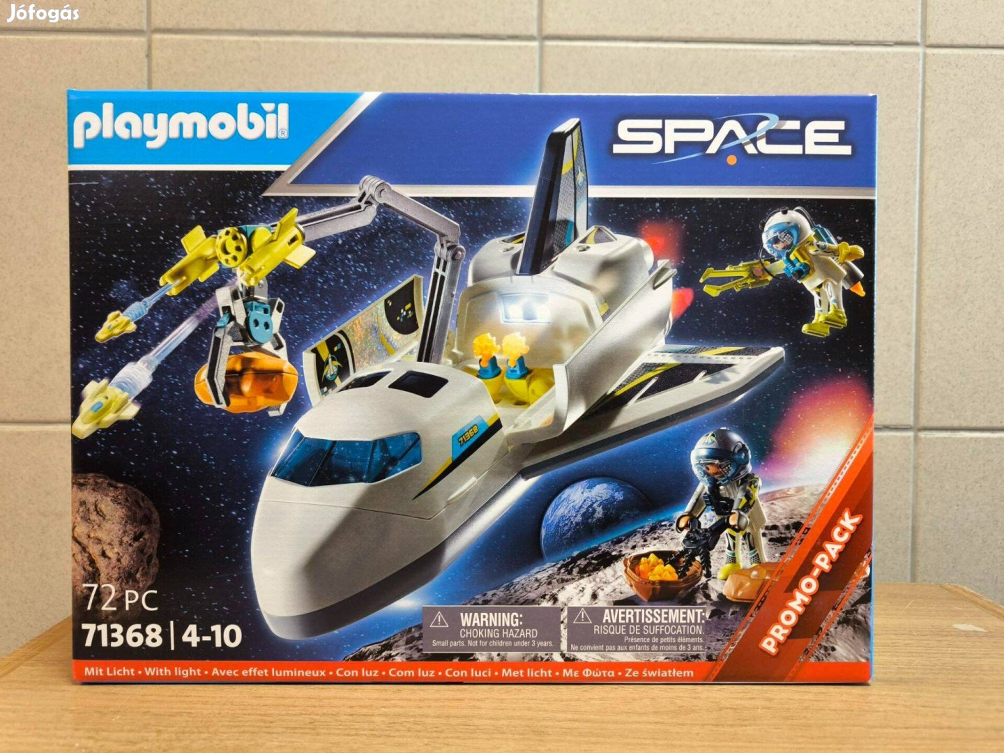 Playmobil Space 71368 Űrhajós küldetés új, bontatlan