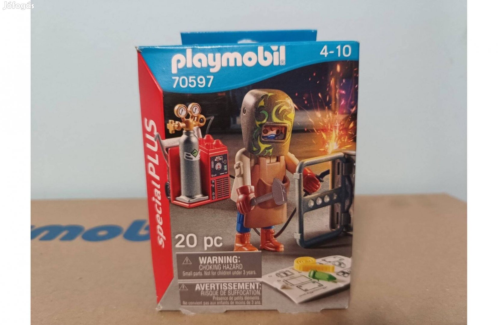 Playmobil Special Plus 70597 Hegesztő Figura Kiegészítőkkel Bontatlan