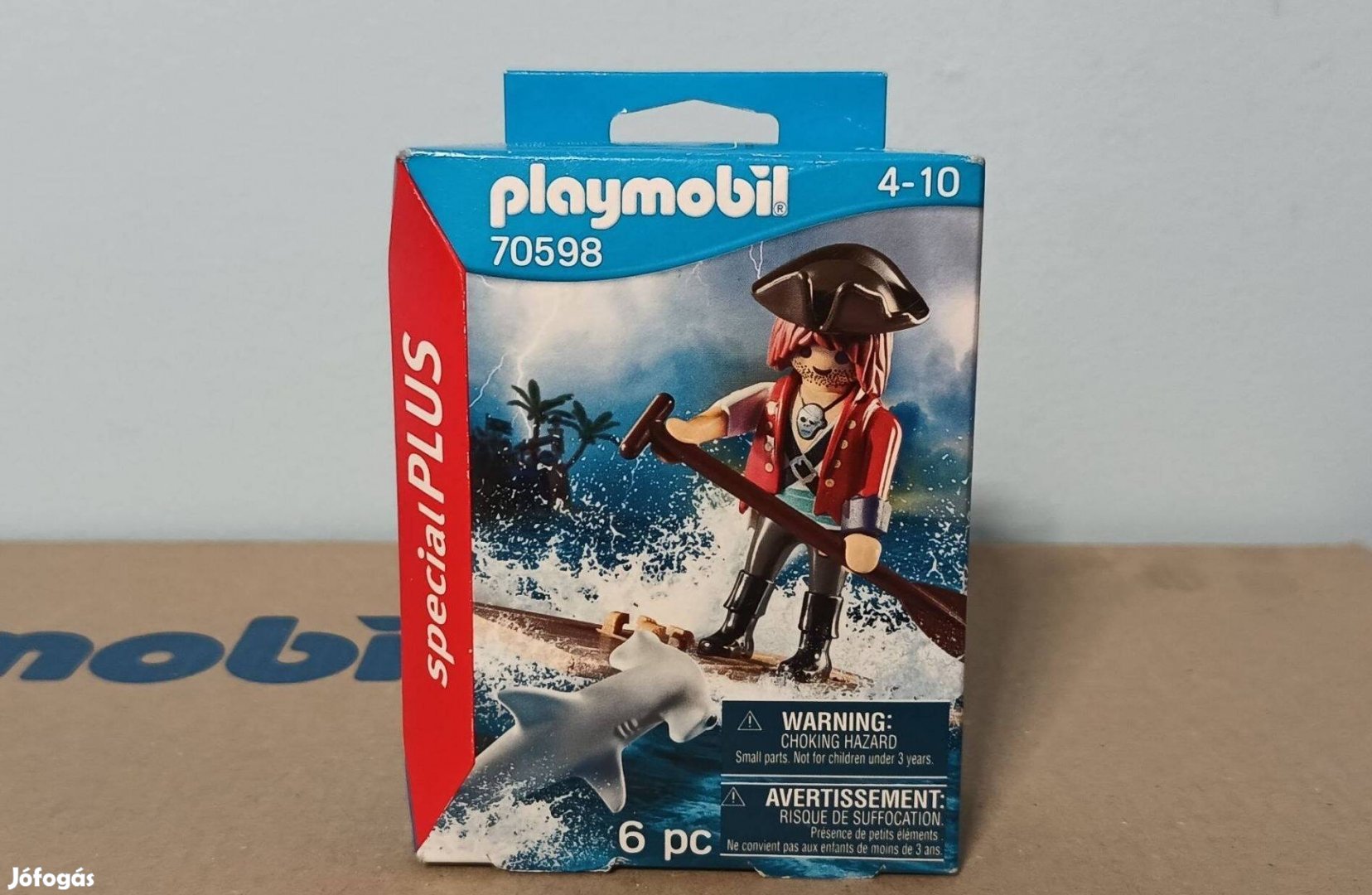 Playmobil Special Plus 70598 Kalóz Cápával Új Bontatlan