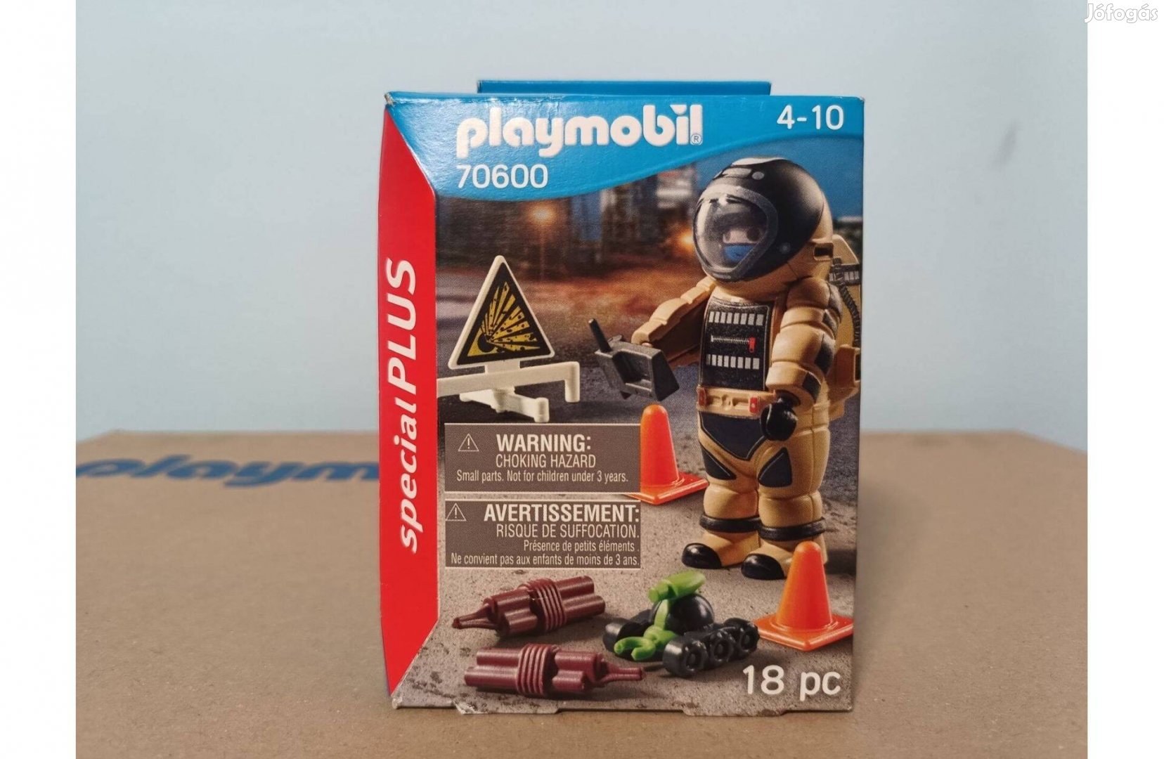 Playmobil Special Plus 70600 Rendőrségi Tűzszerész Új Bontatlan