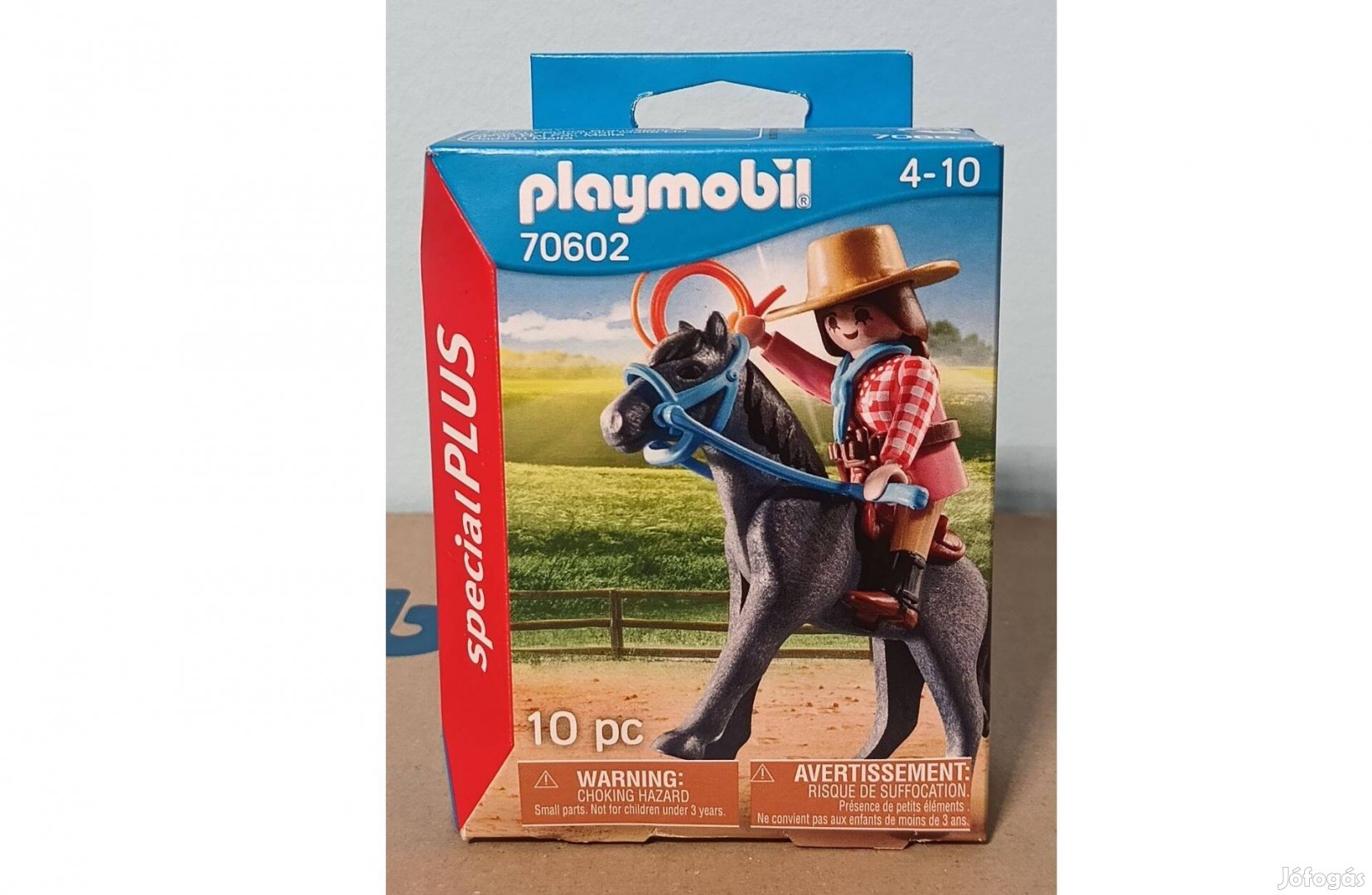 Playmobil Special Plus 70602 Lóvagló Kislány Cowgirl Új