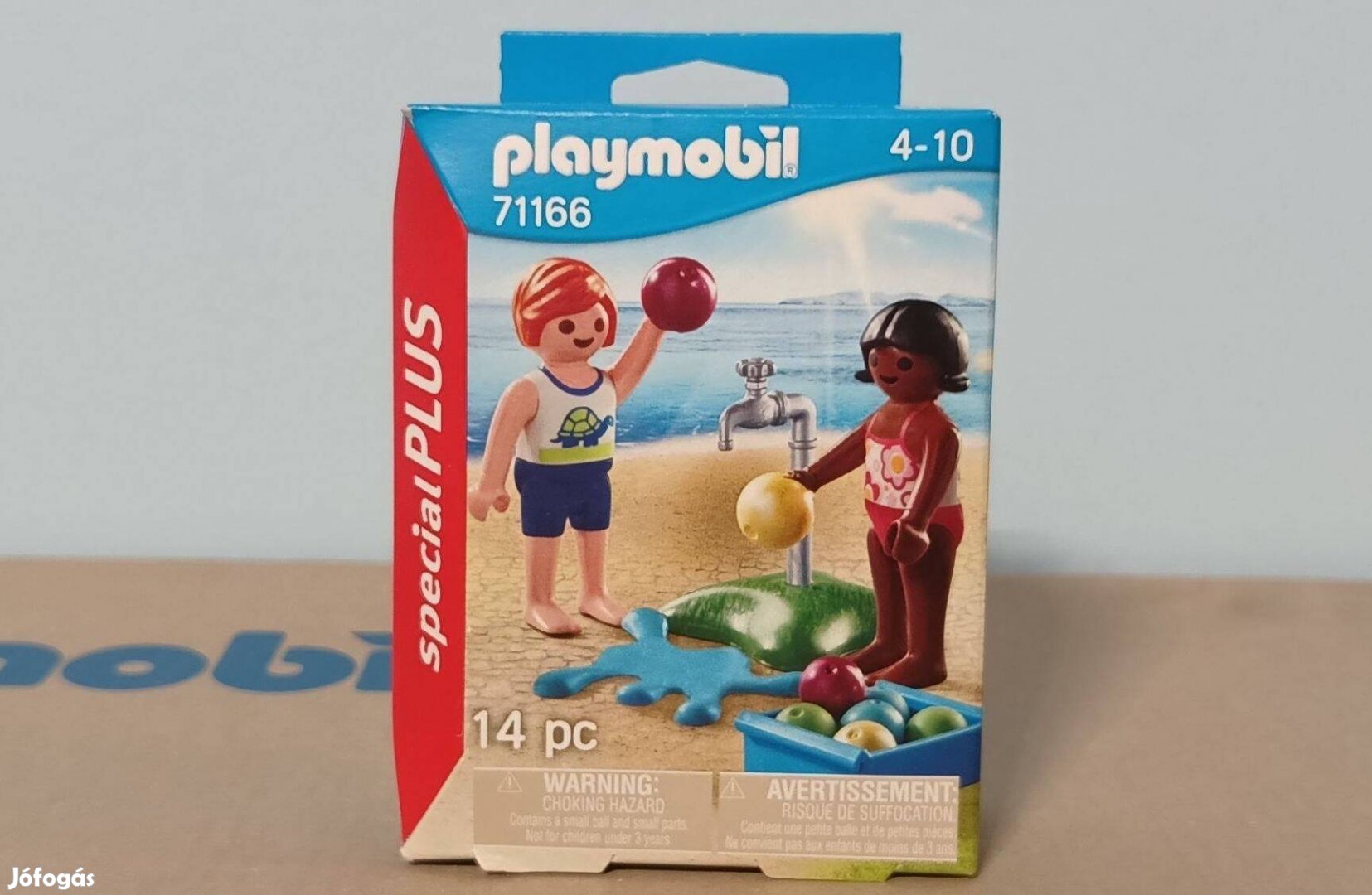 Playmobil Special Plus 71166 Vízibomba Csata Gyerekek A Strandon Új