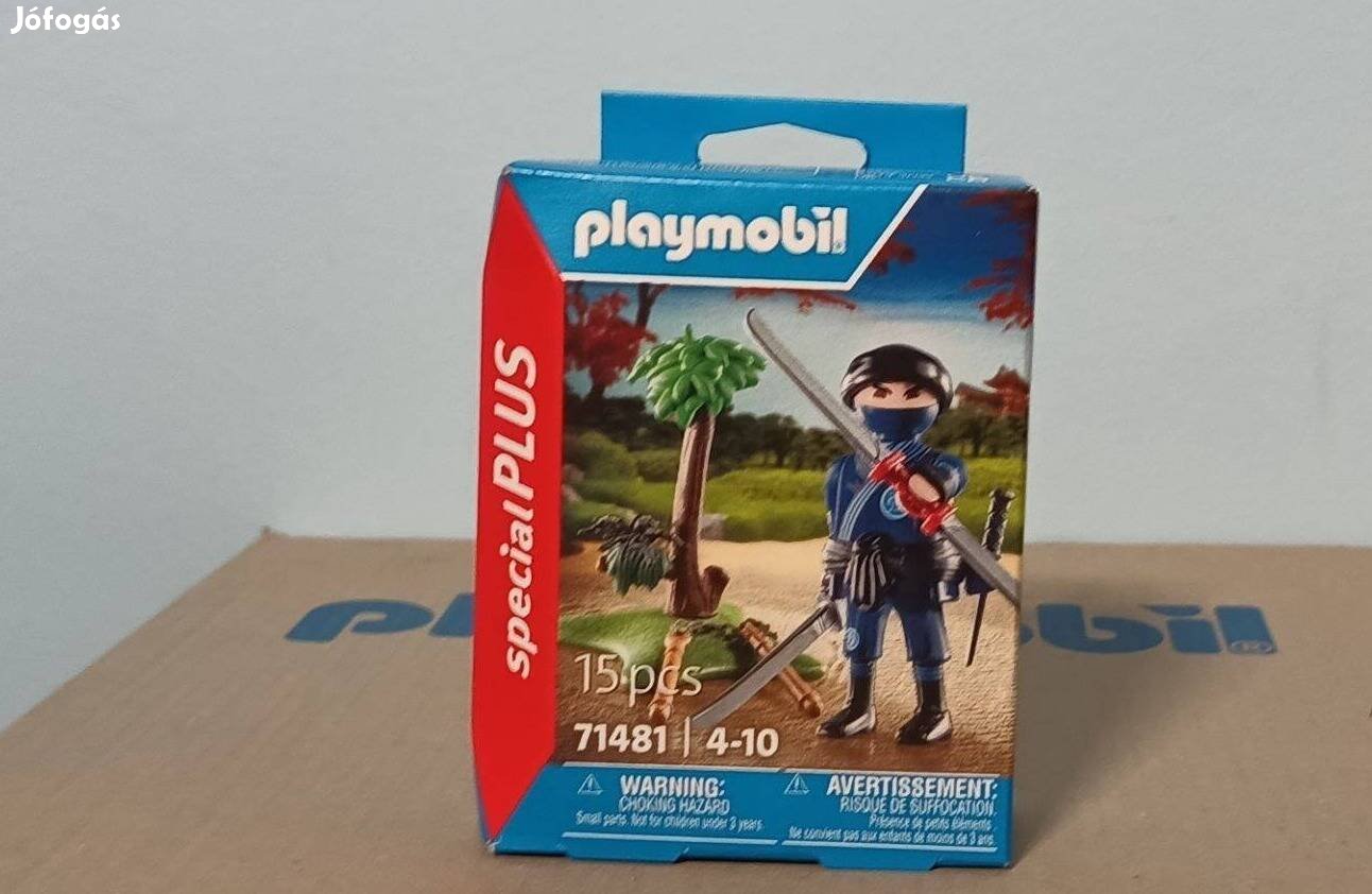 Playmobil Special Plus 71481 Ninja Harcos Felszereléssel Új