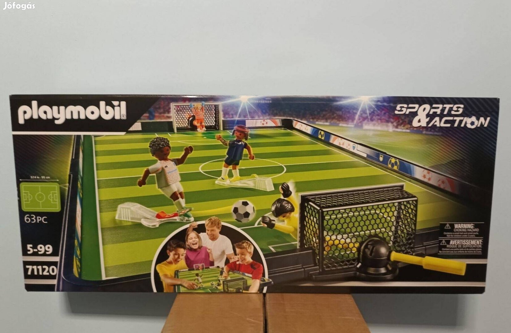 Playmobil Sports & Action 71120 Focistadion Új Ingy. Száll. Bp-en