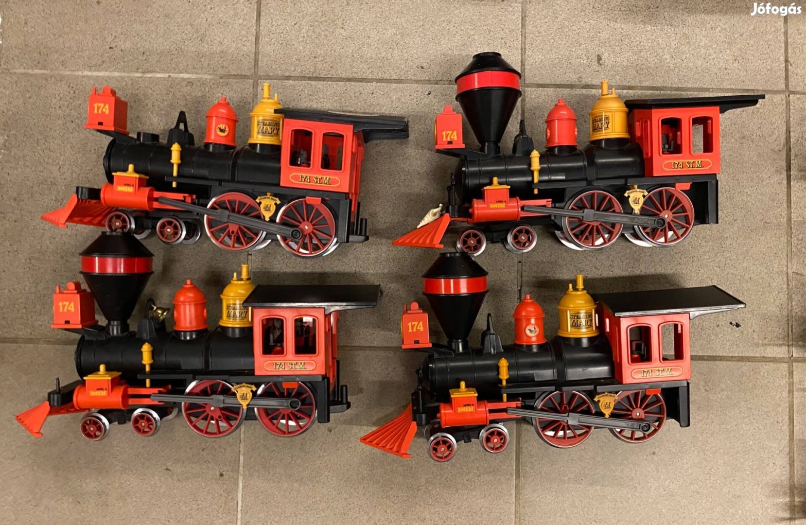 Playmobil Steaming mary mozdonyok