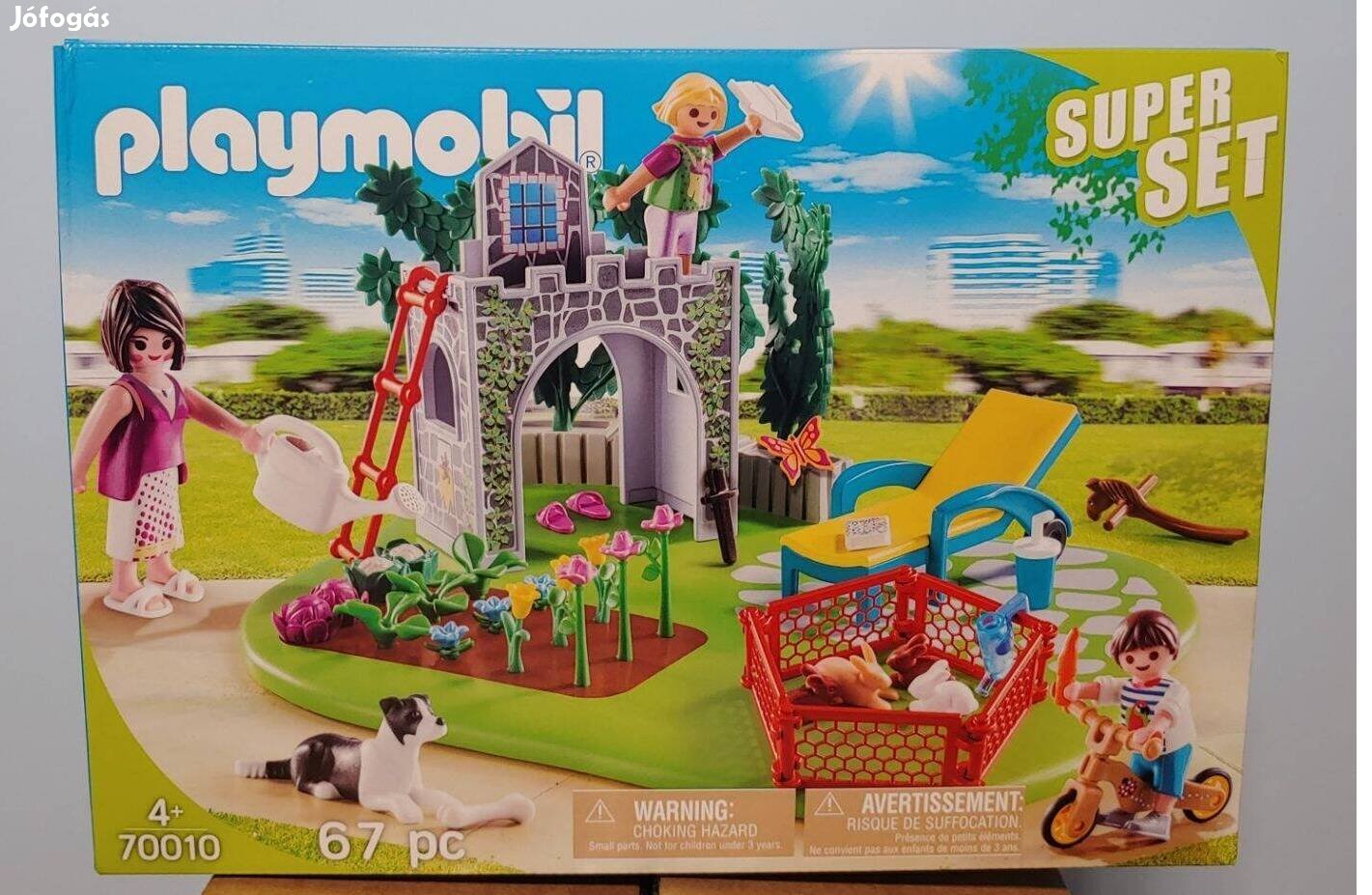 Playmobil Super Set 70010 Családi Kert Új Bontatlan