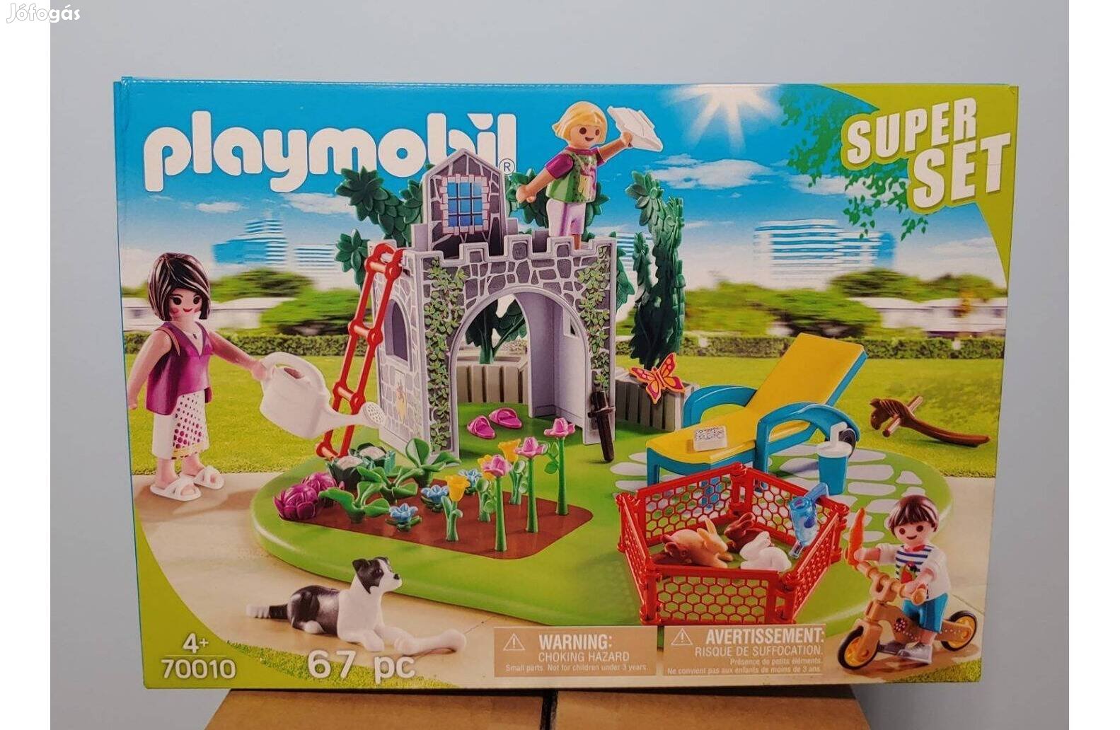 Playmobil Super Set 70010 Családi Kert Új Bontatlan