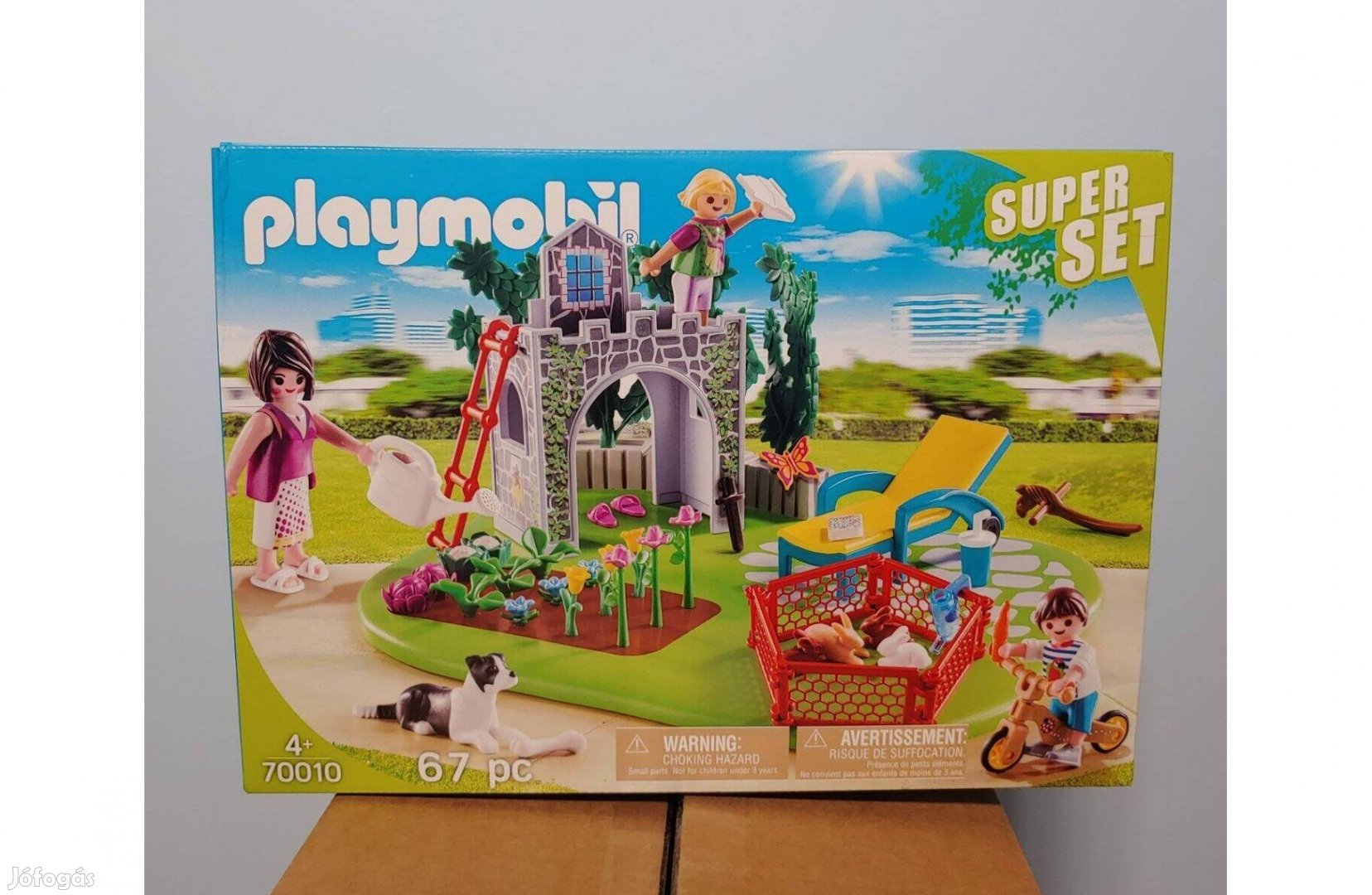 Playmobil Super Set 70010 Családi Kert Új Bontatlan