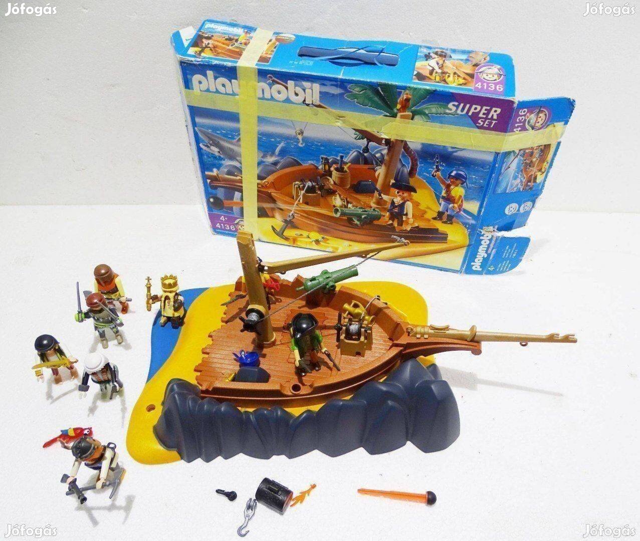 Playmobil Super Set hajó játék építő játék