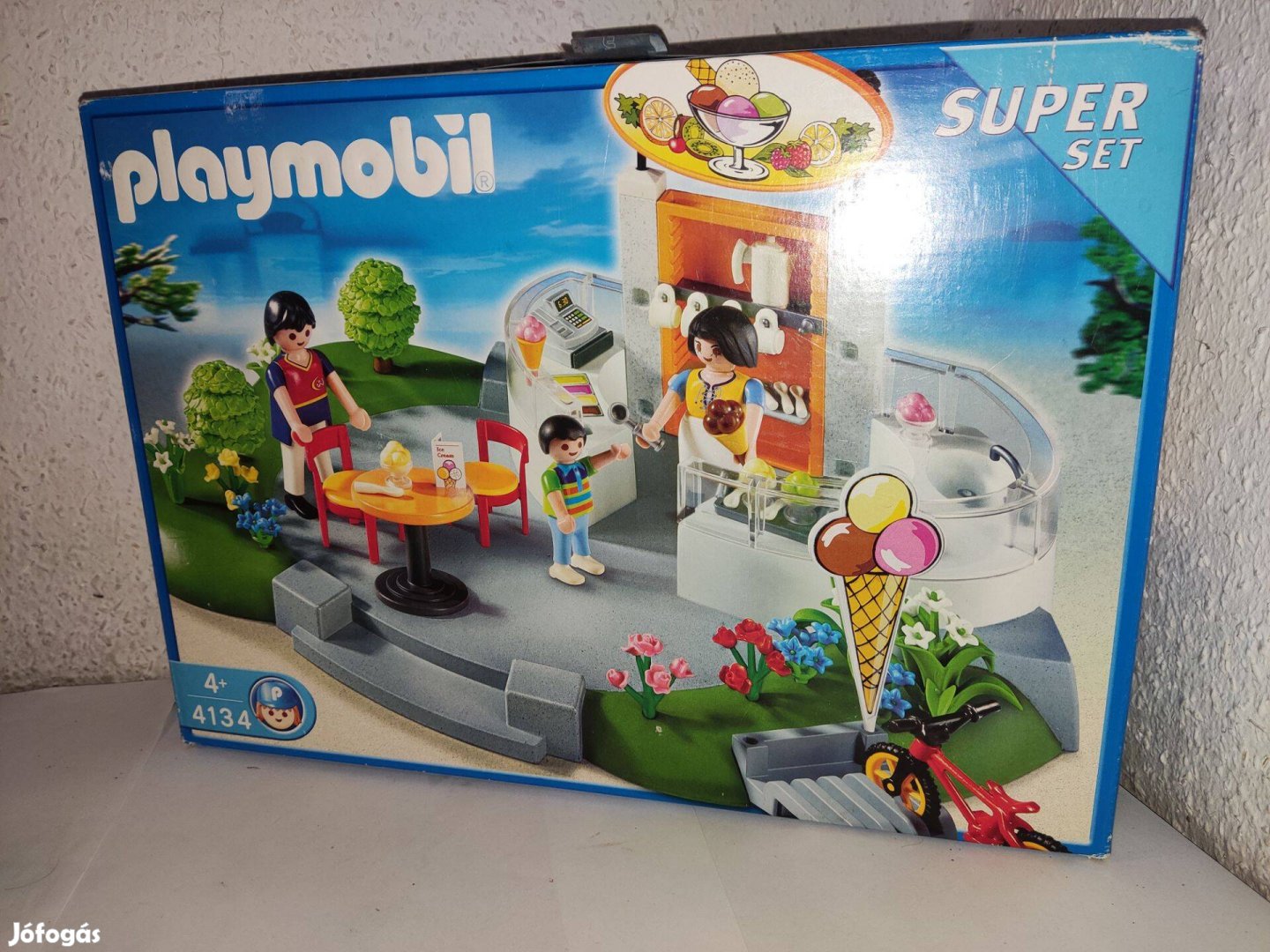 Playmobil Szuper fagylaltárus szett 4134