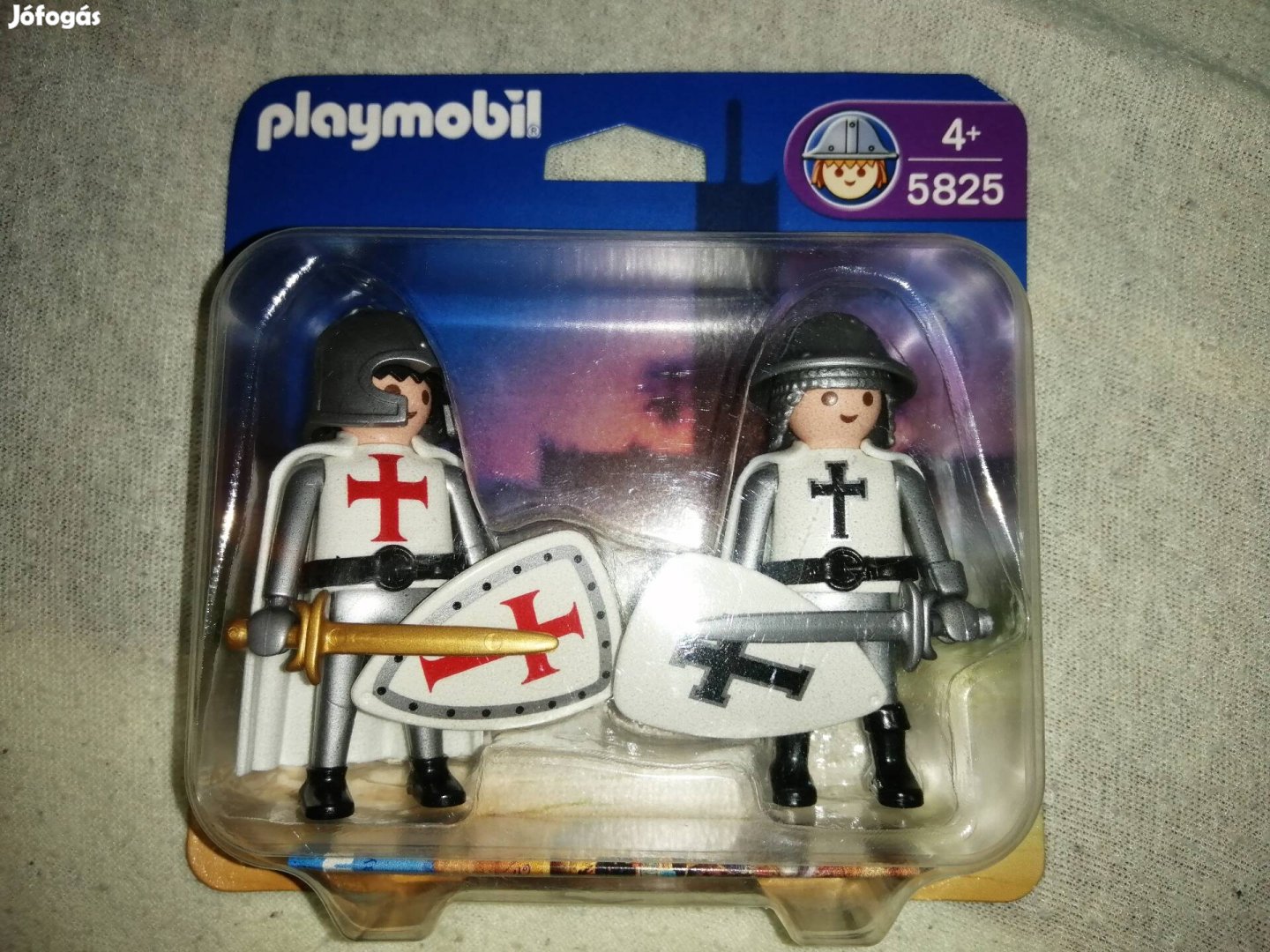 Playmobil Templomos, keresztes lovagok! 5825 Bliszteres! Ritka!! 