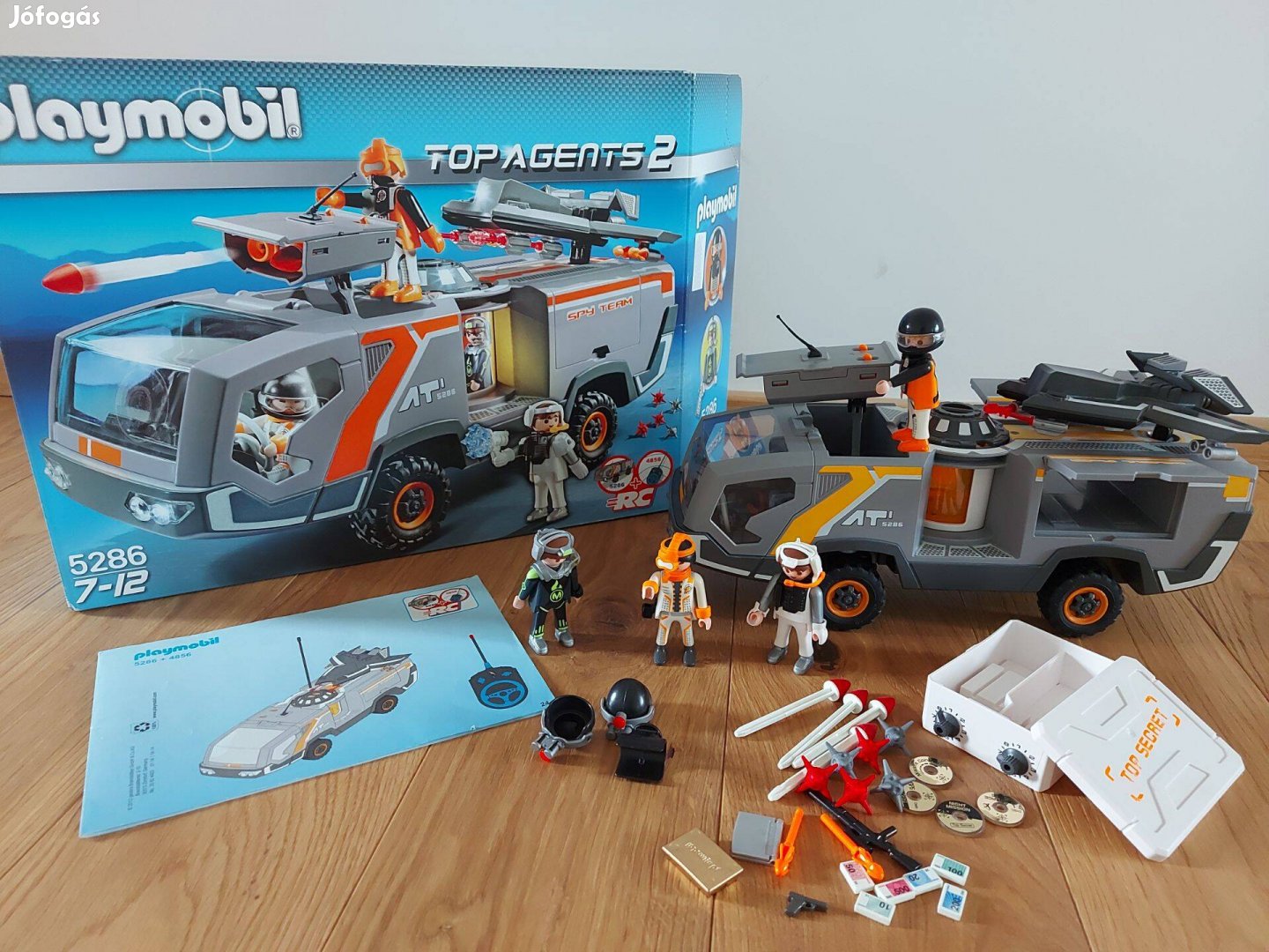 Playmobil Top agents 5286 Börtönkapszulás kémjármű