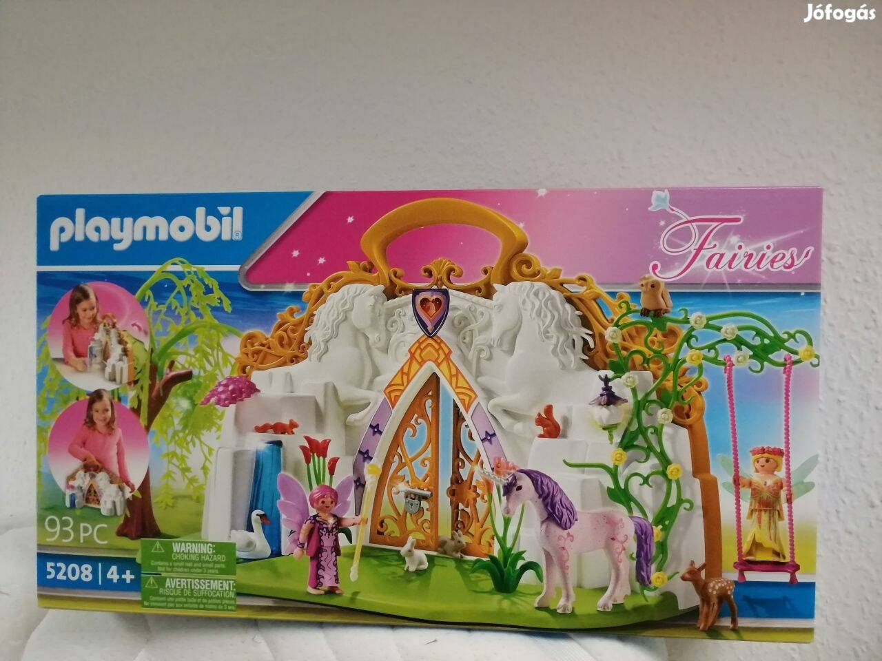 Playmobil Tündérek 5208 Tündérország-koffer új, bontatlan