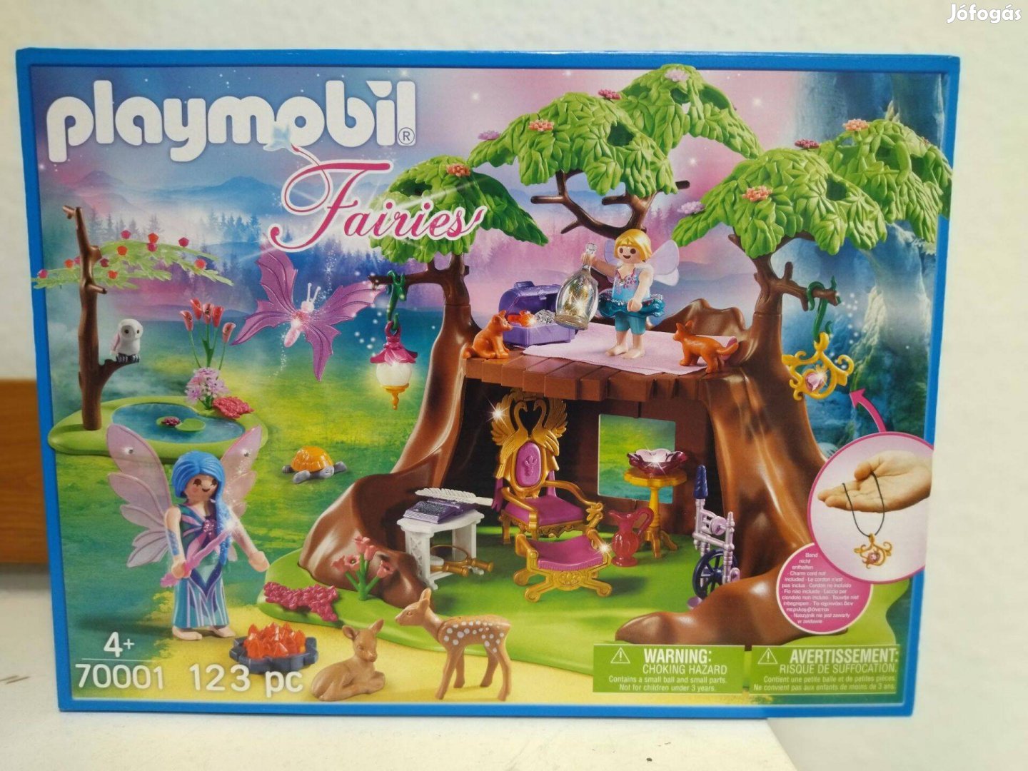 Playmobil Tündérek 70001 Erdei Tündérház új, bontatlan