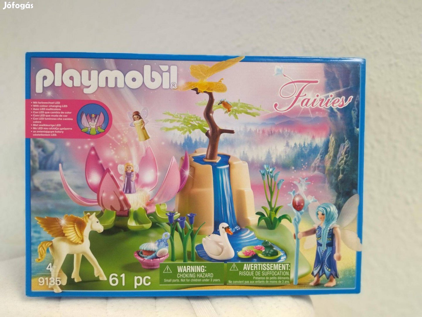 Playmobil Tündérek 9135 Virágok tündérbébikkel új, bontatlan