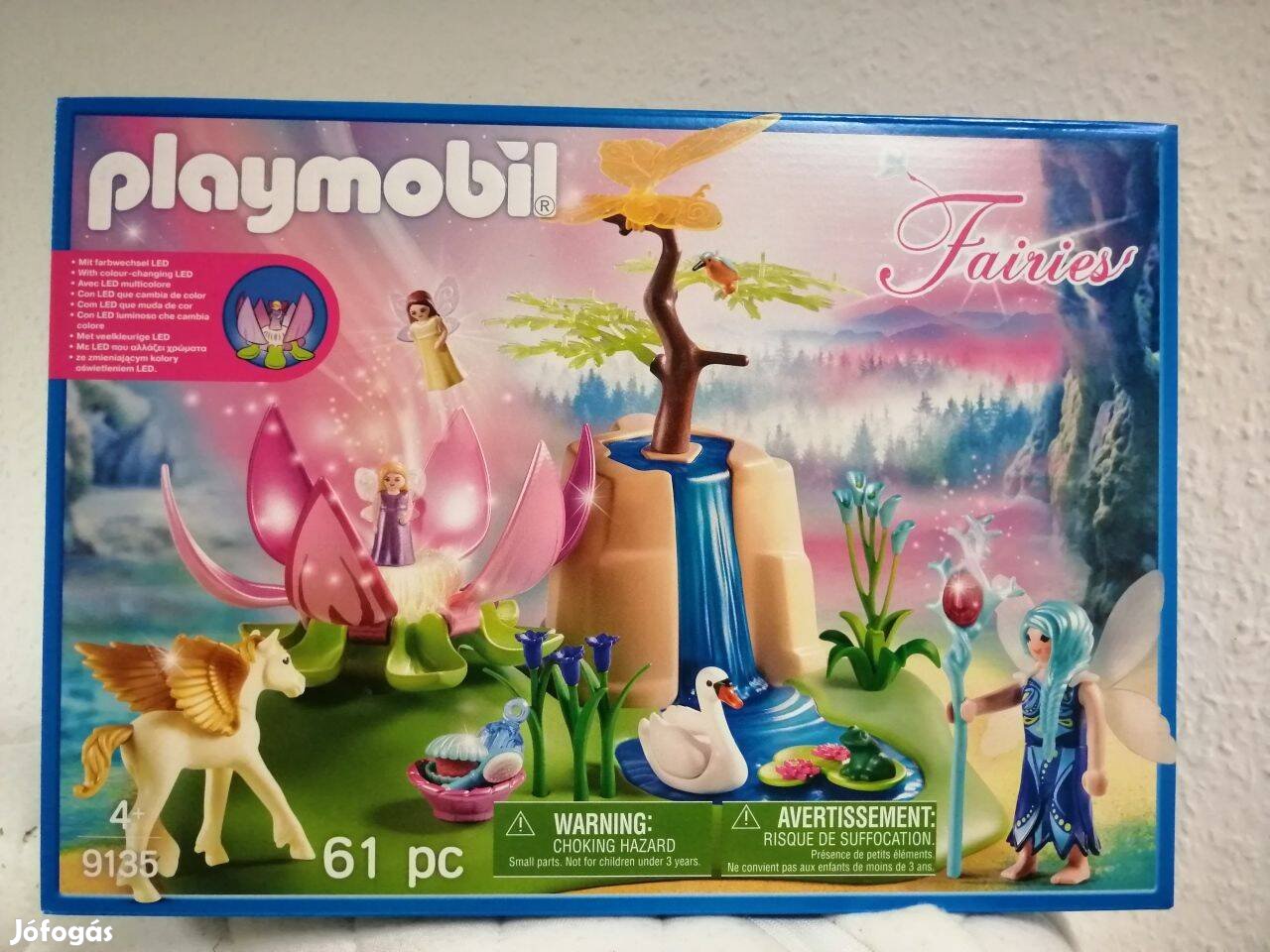 Playmobil Tündérek 9135 Virágok tündérbébikkel új, bontatlan